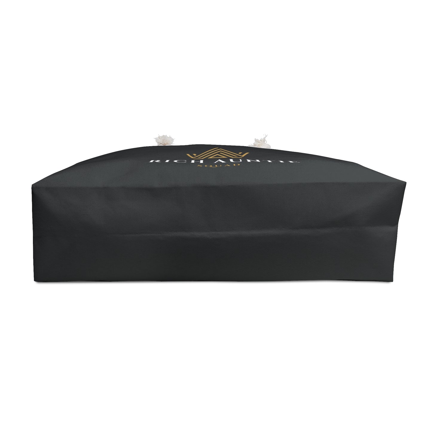 Rich Auntie Squad Weekender Bag — Luxe Black Travel Tote