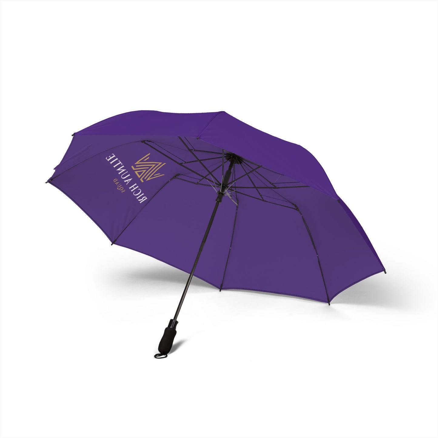 Royal Rich Auntie Squad Semi-Automatic Foldable Umbrella