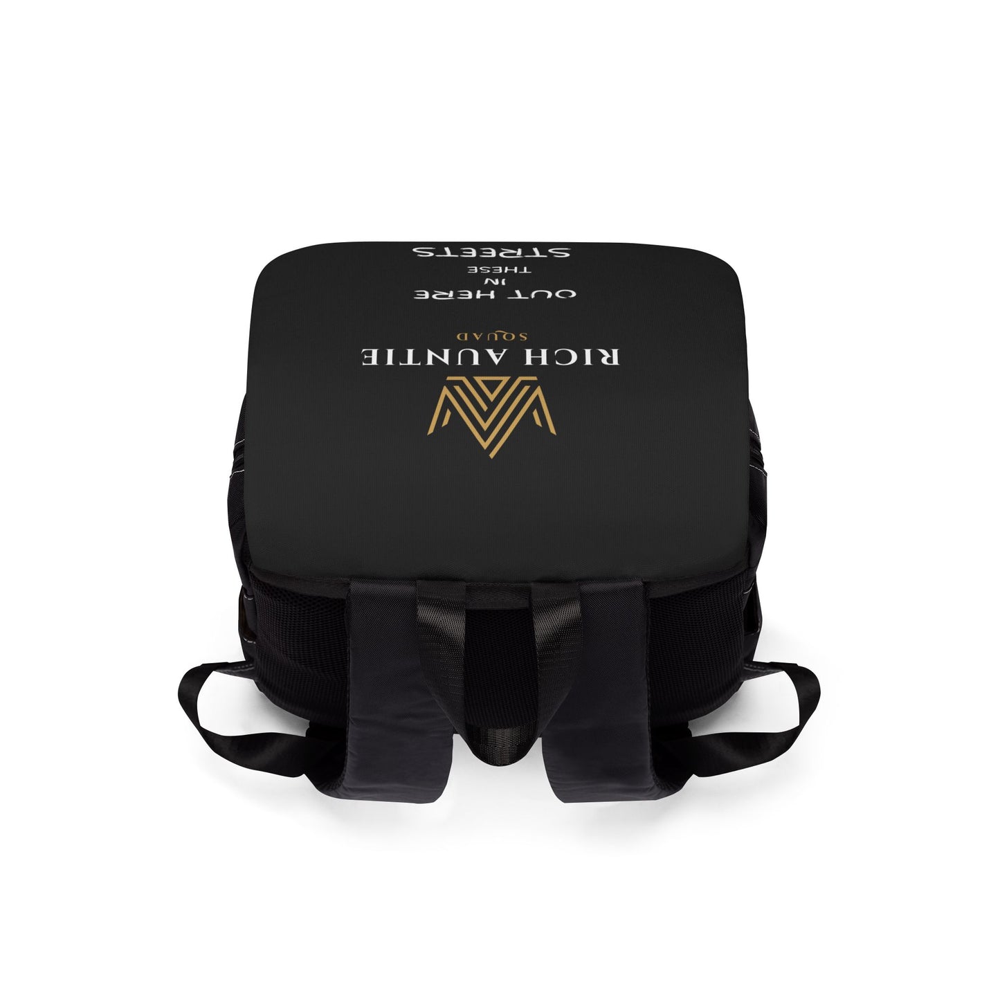 Rich Auntie Squad Backpack, Durable Everyday Bag, Ideal for School, Travel, Gifts