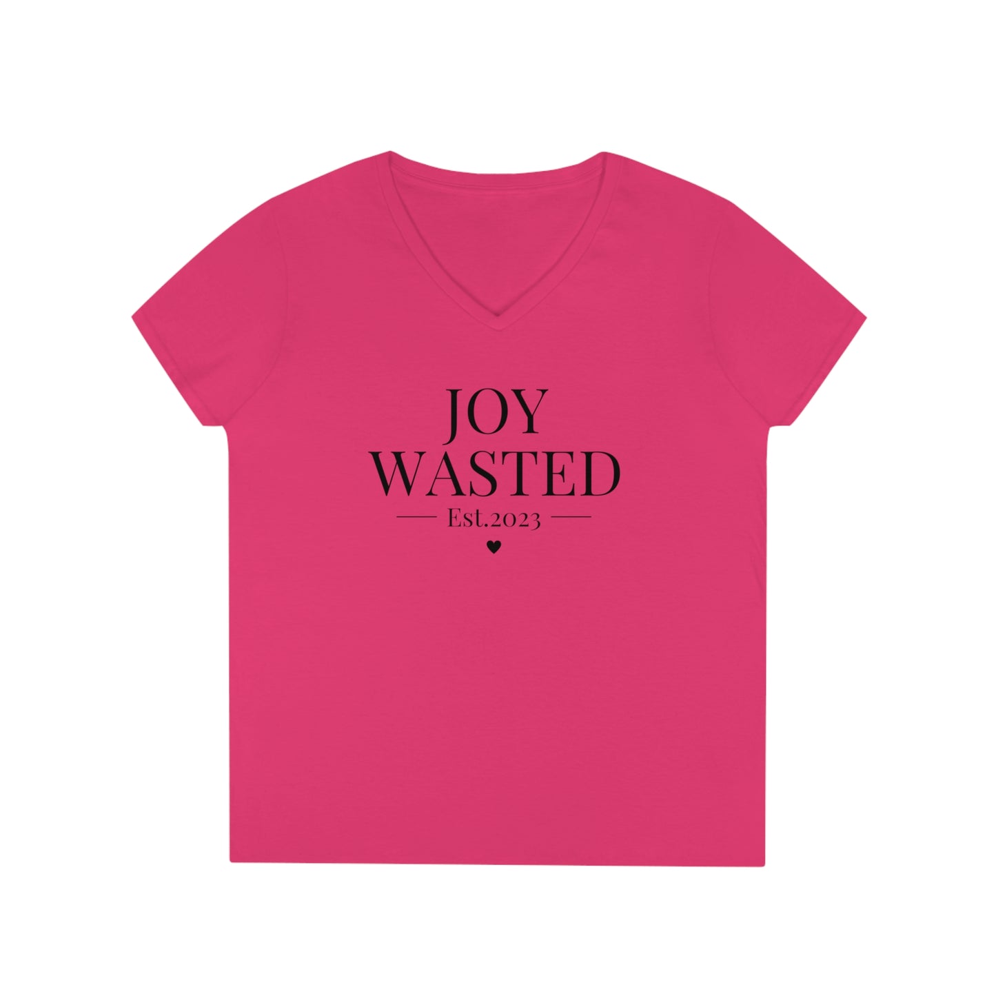 Ladies' Joy Wasted V-Neck T-Shirt