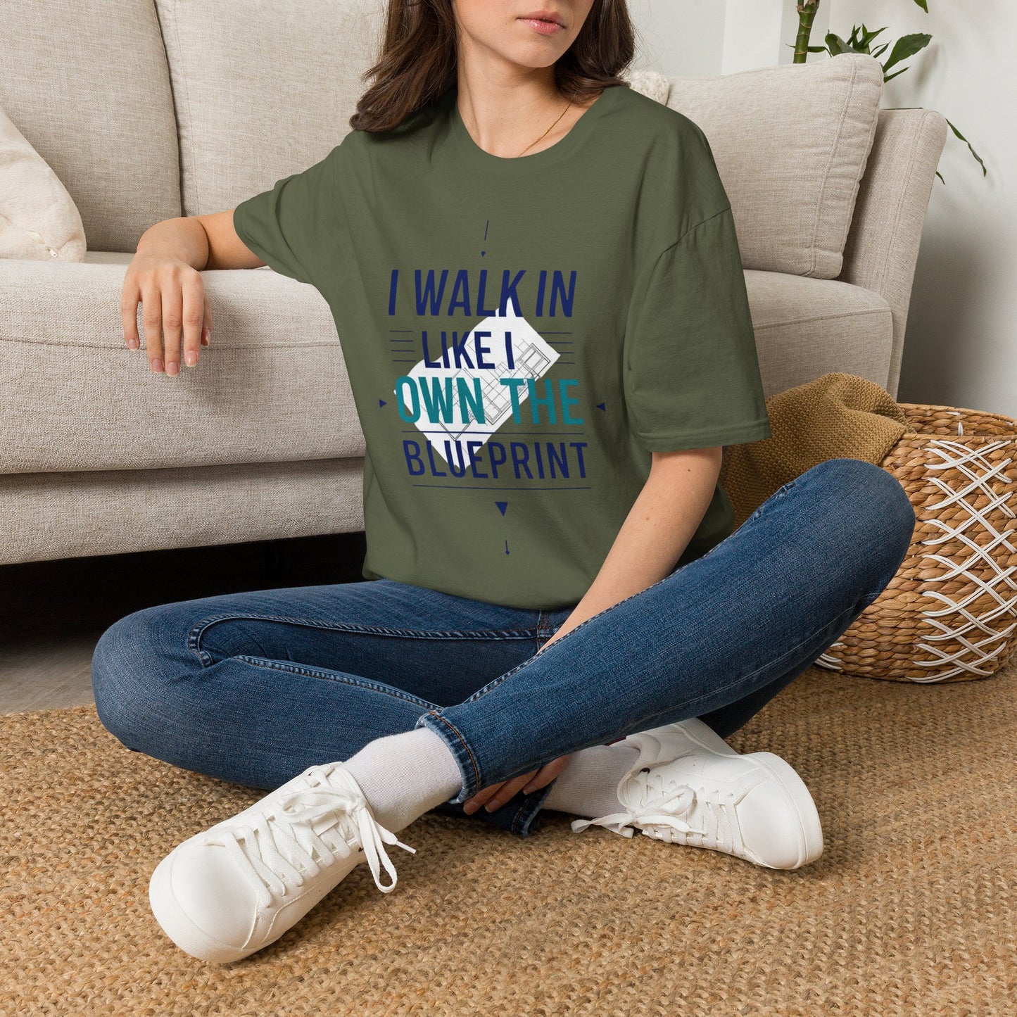 I Walk In Like I Own The Place T-Shirt — Confident Statement Tee