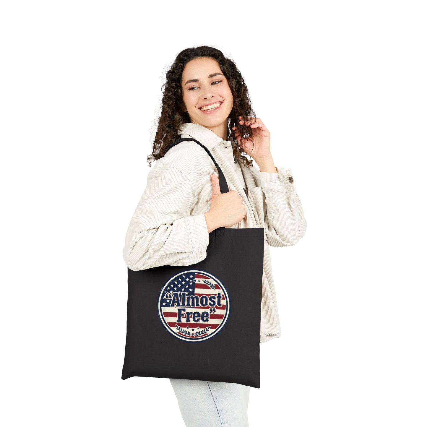 Faith & Freedom 'Almost Free' Patriotic Tote | Vintage Americana, July 4th