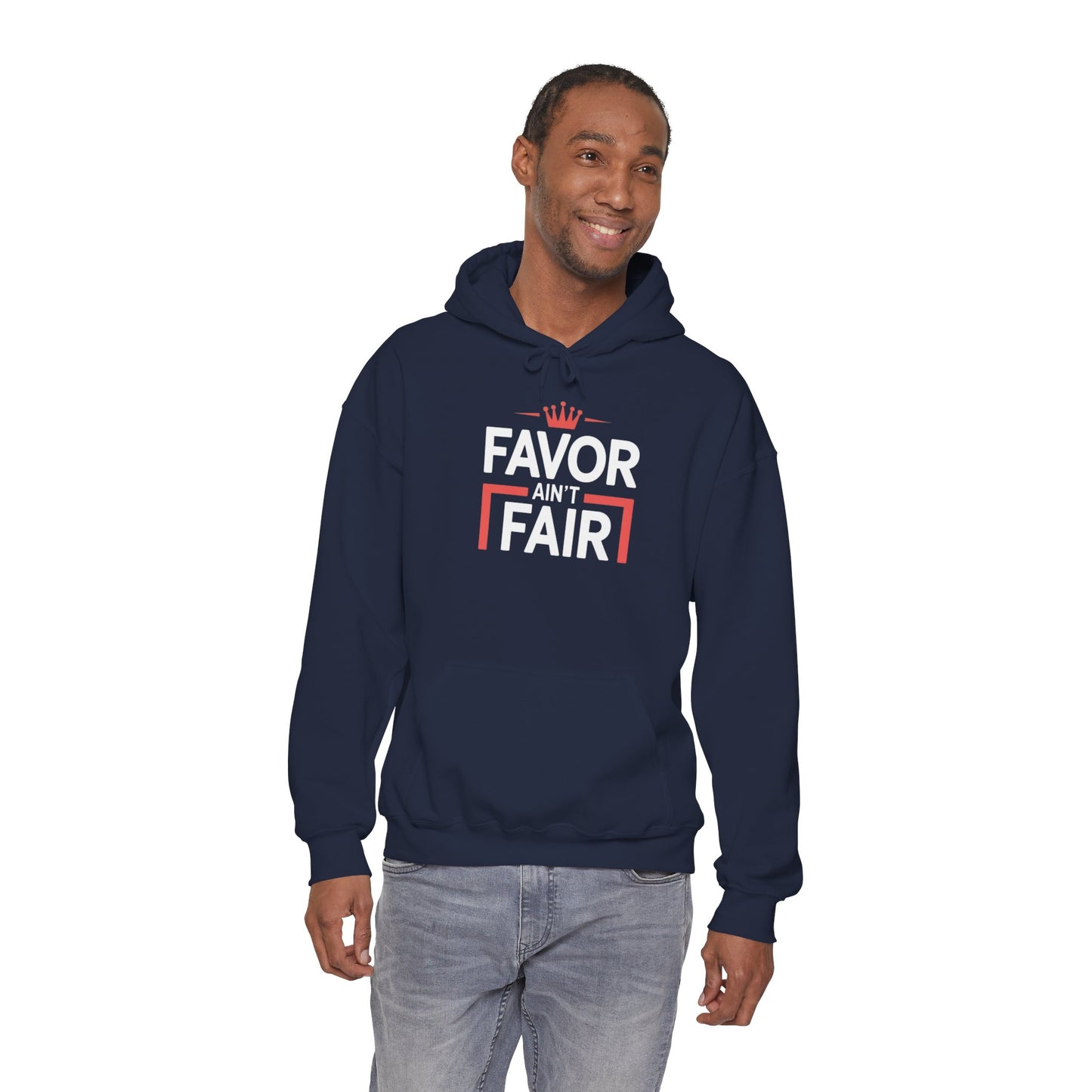 Favor Ain't Fair Hoodie – Bold Statement Graphic Pullover