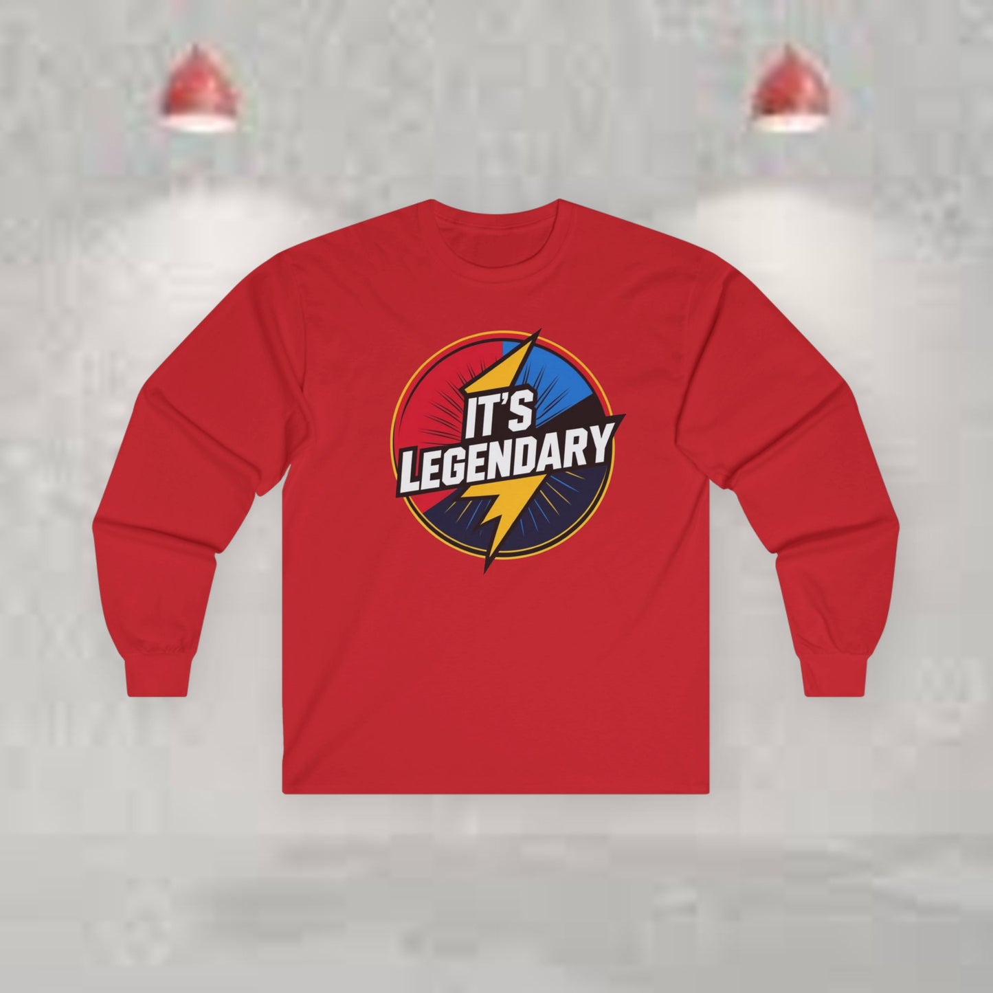 Legendary Long Sleeve Tee for Casual Days, Perfect for Gifts, Fun Celebrations, Retro Style, Everyday Wear, Unisex Design