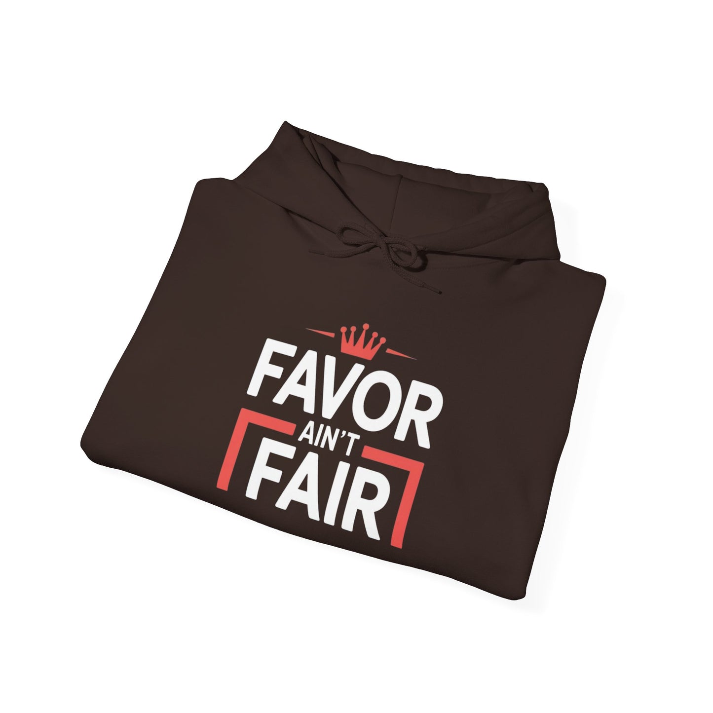 Favor Ain't Fair Hoodie – Bold Statement Graphic Pullover
