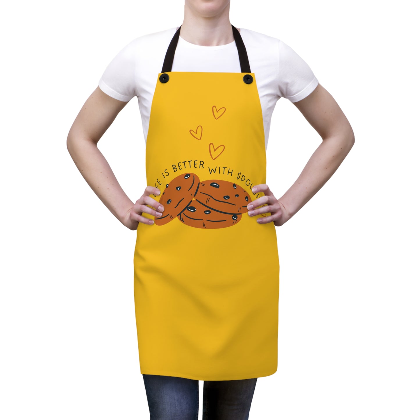 Life is Better with Dough Apron (AOP)