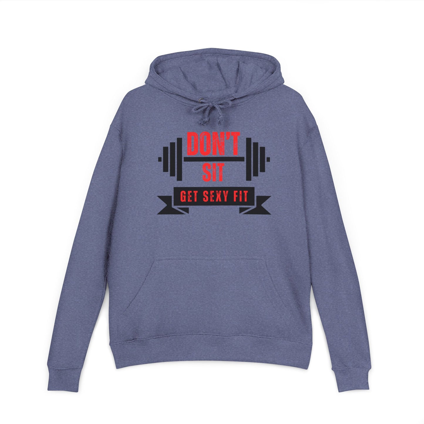 Motivational Fitness Hoodie, Workout Gear, Gym Apparel, Funny Sweatshirt, Activewear Gift, Stylish Unisex Clothing