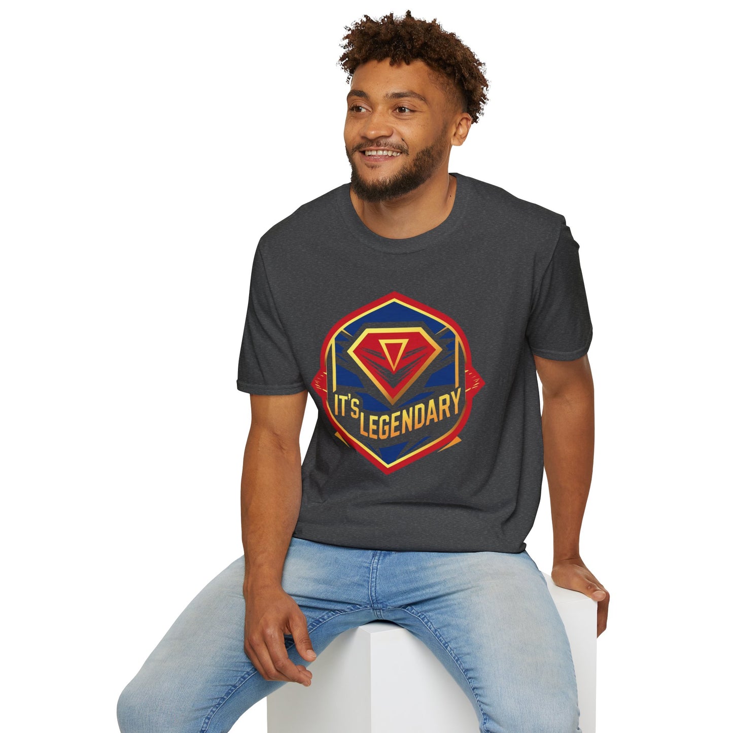 Legendary Unisex Softstyle T-Shirt - Perfect for Superhero Lovers, Anniversaries, Birthdays, or Everyday Wear, Comic Gift, Casual Tee, [...]