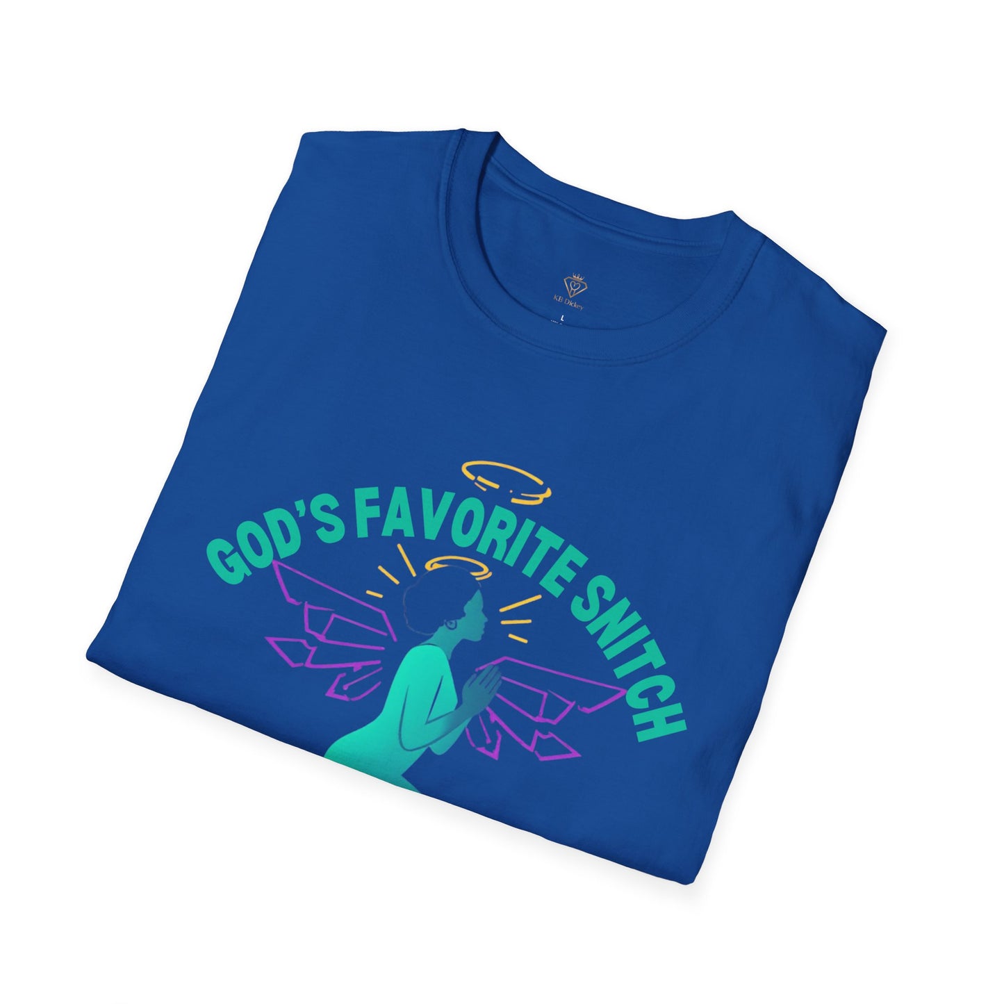 God's Favorite Snitch T-Shirt — Prayerful Faith Graphic Tee