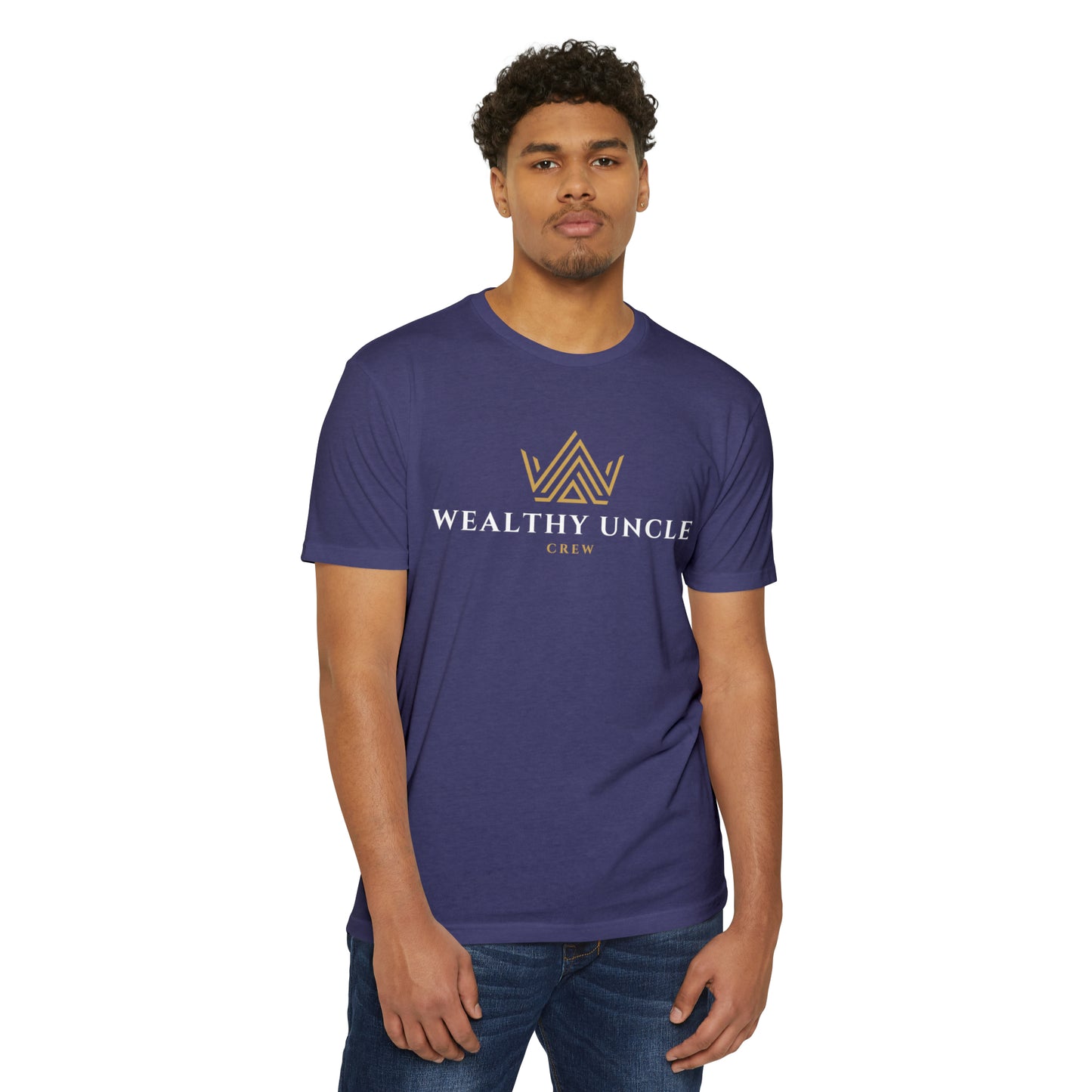 Wealthy Uncle Crew -  CVC Jersey T-shirt