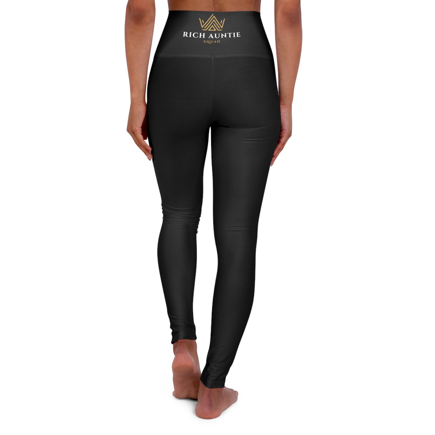 KB Dickey Core Brand - High Waisted Yoga Leggings (AOP)