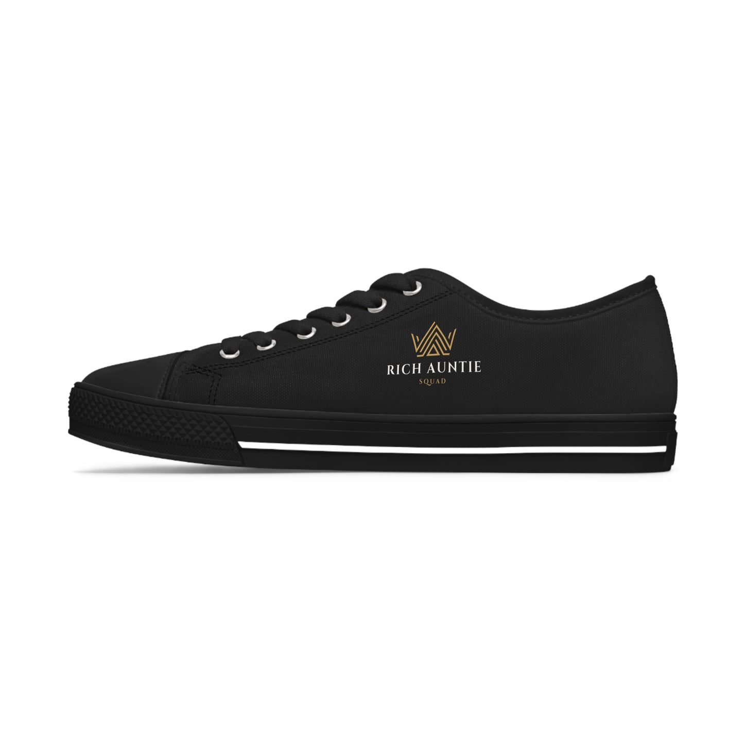 Rich Auntie Squad : Women's Low Top Sneakers