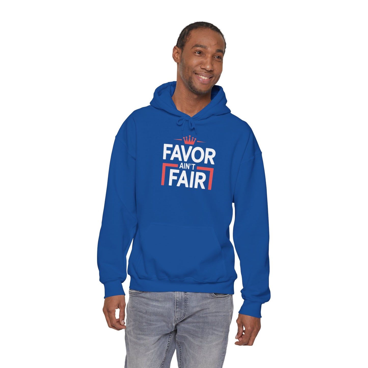 Favor Ain't Fair Hoodie – Bold Statement Graphic Pullover
