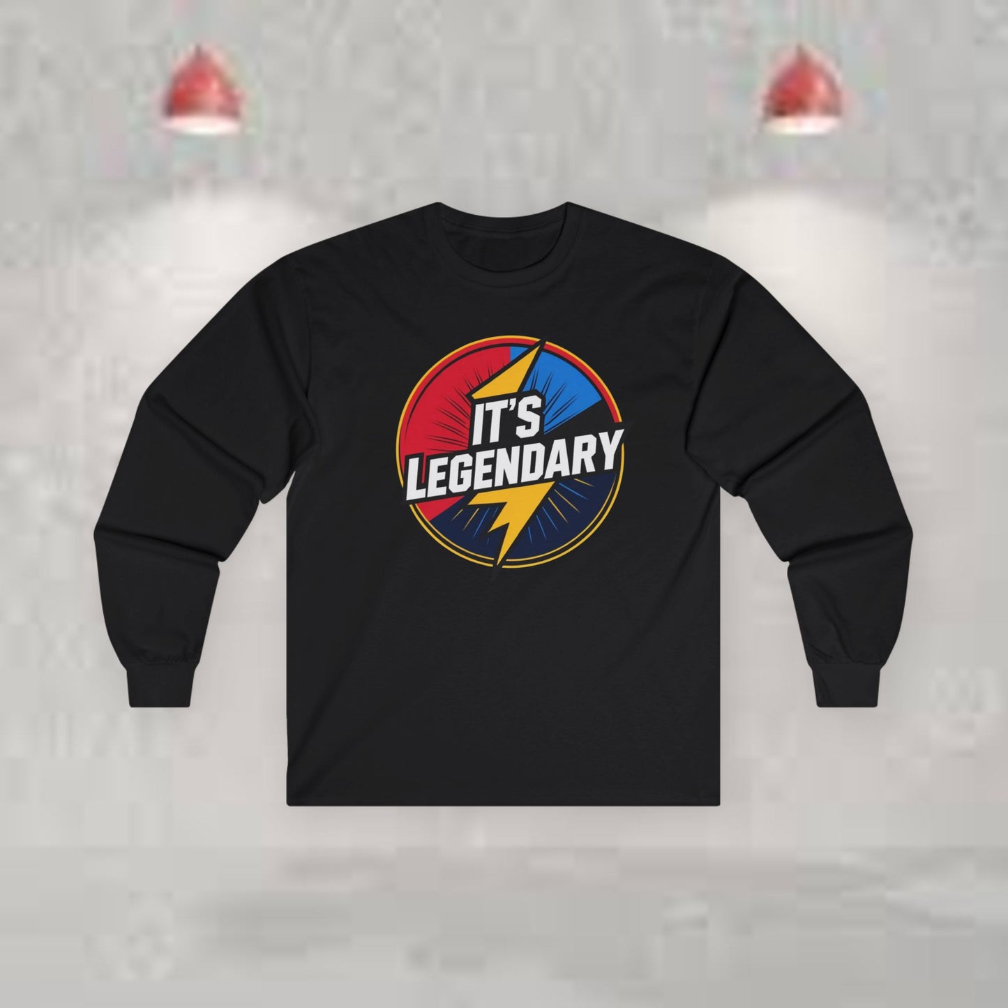 Legendary Long Sleeve Tee for Casual Days, Perfect for Gifts, Fun Celebrations, Retro Style, Everyday Wear, Unisex Design