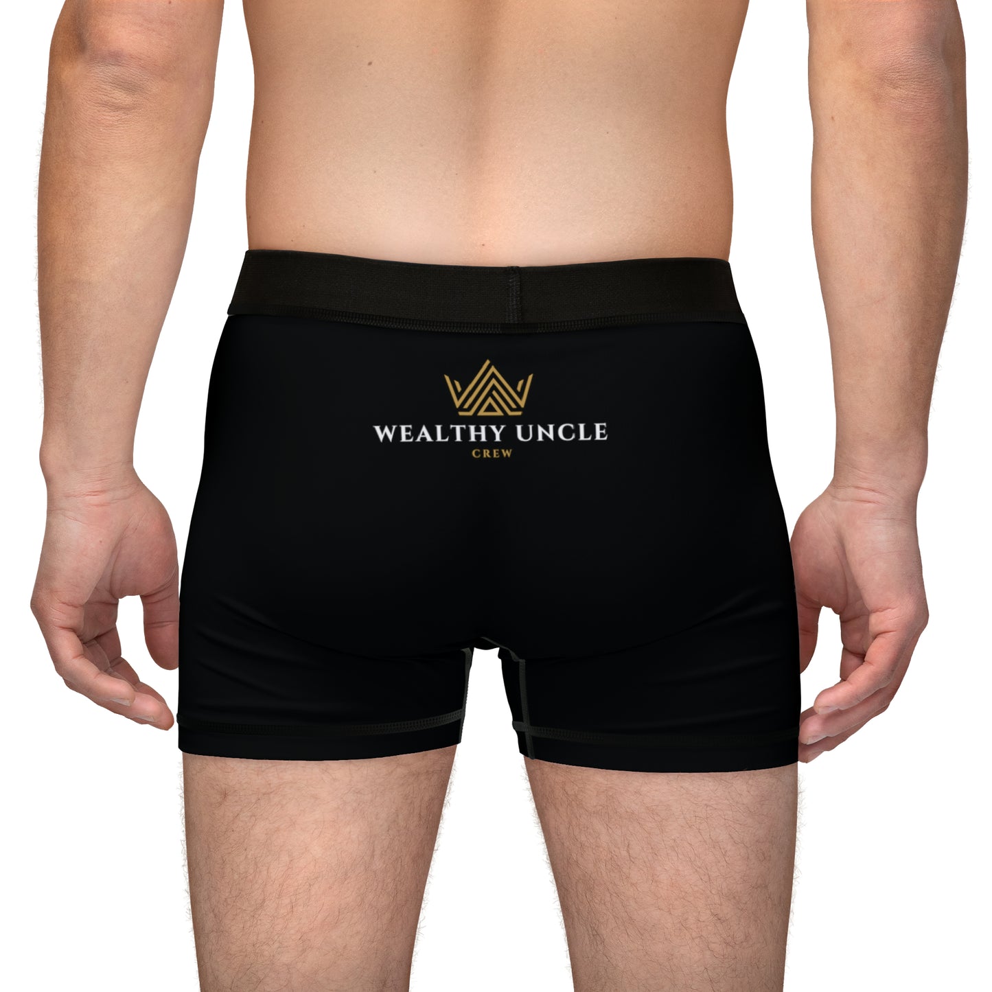 Wealthy Uncle Crew Men's Boxers (AOP)