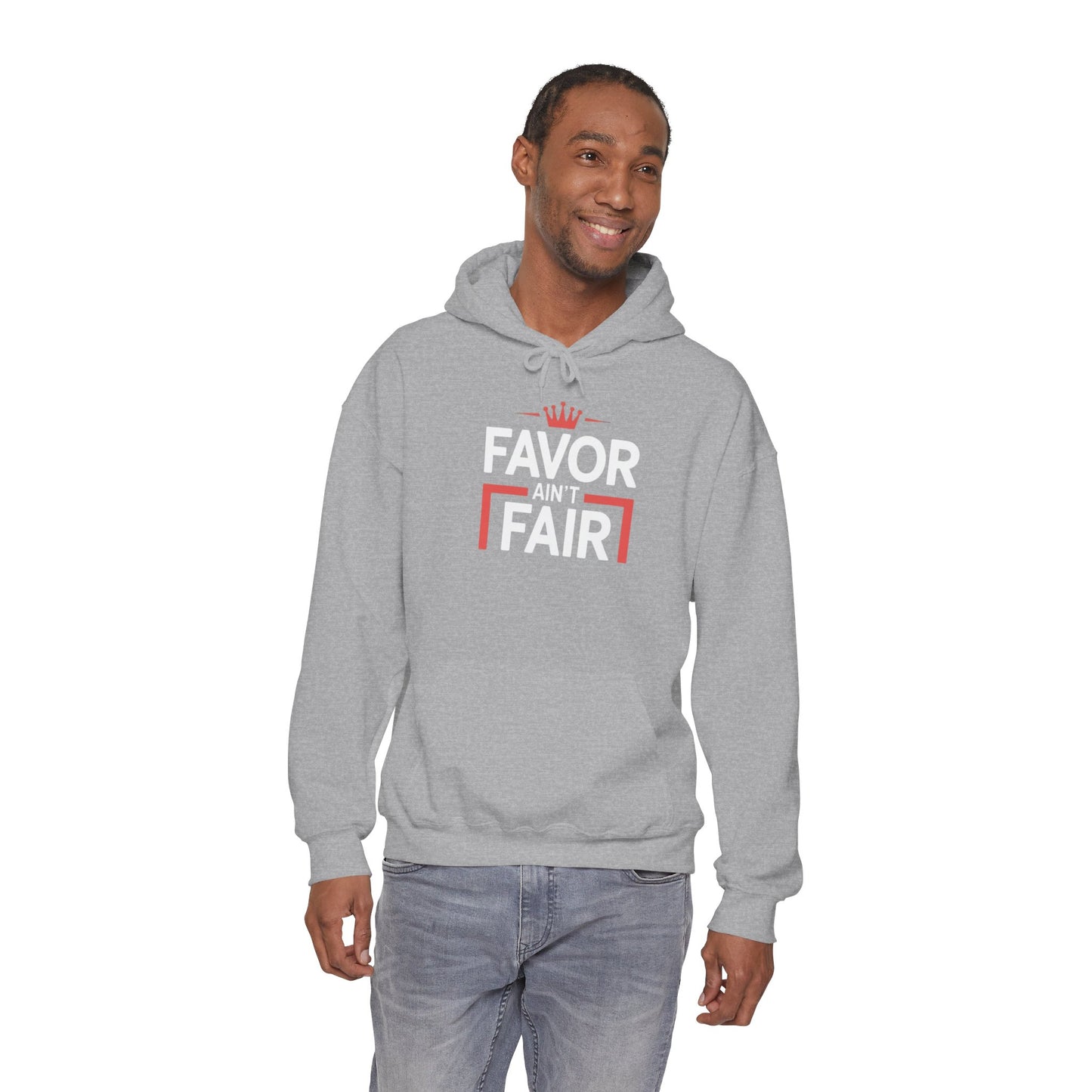 Favor Ain't Fair Hoodie – Bold Statement Graphic Pullover