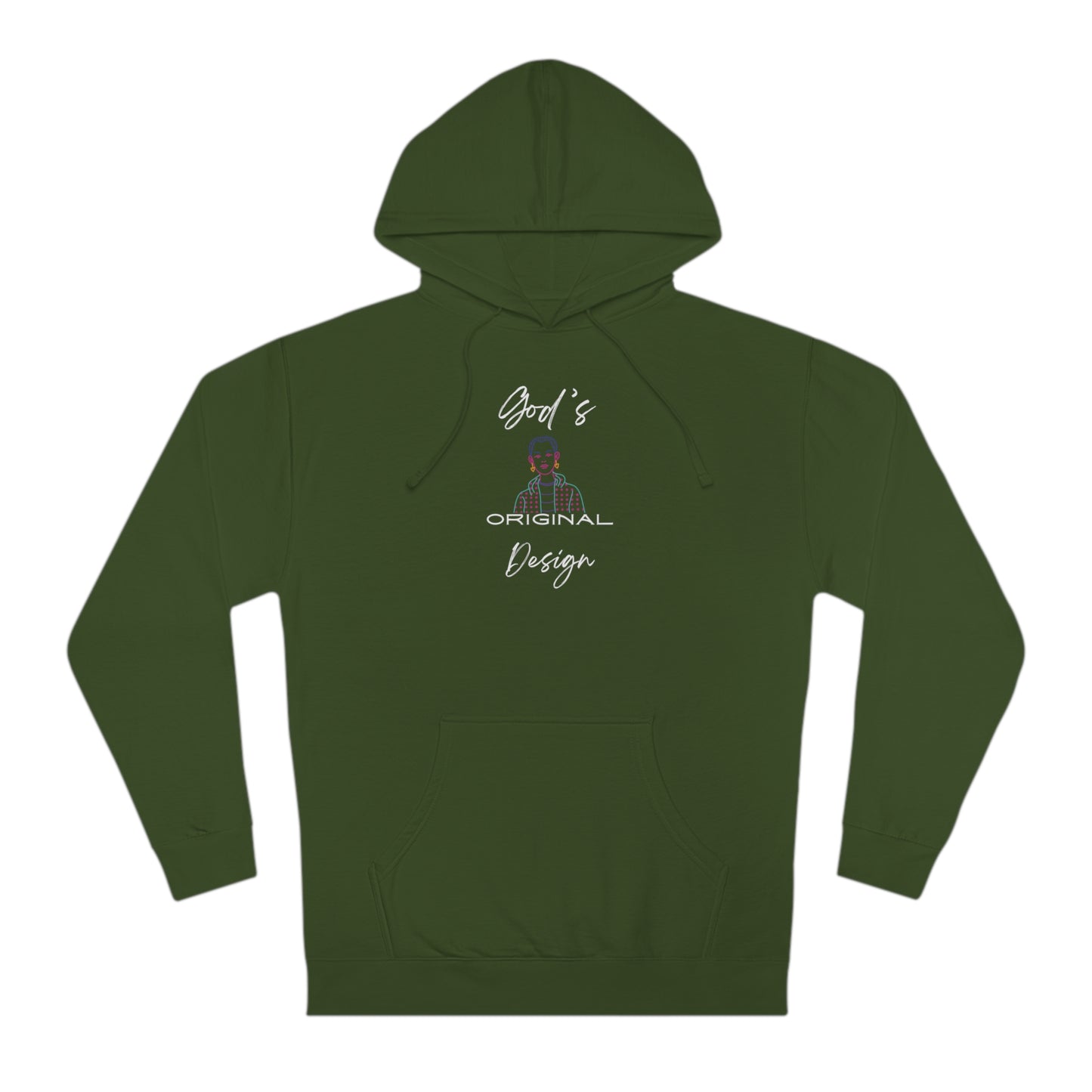 God Original Design Hooded Sweatshirt-ladies