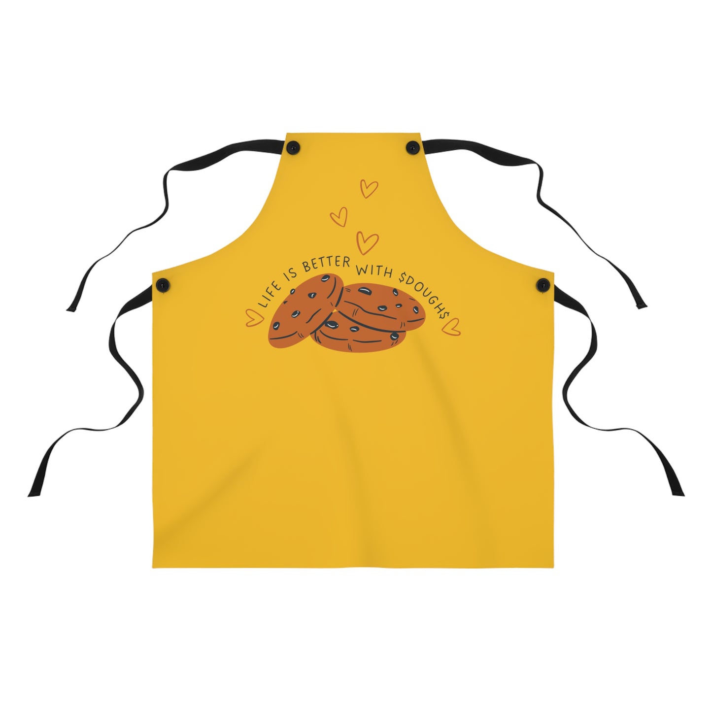 Life is Better with Dough Apron (AOP)