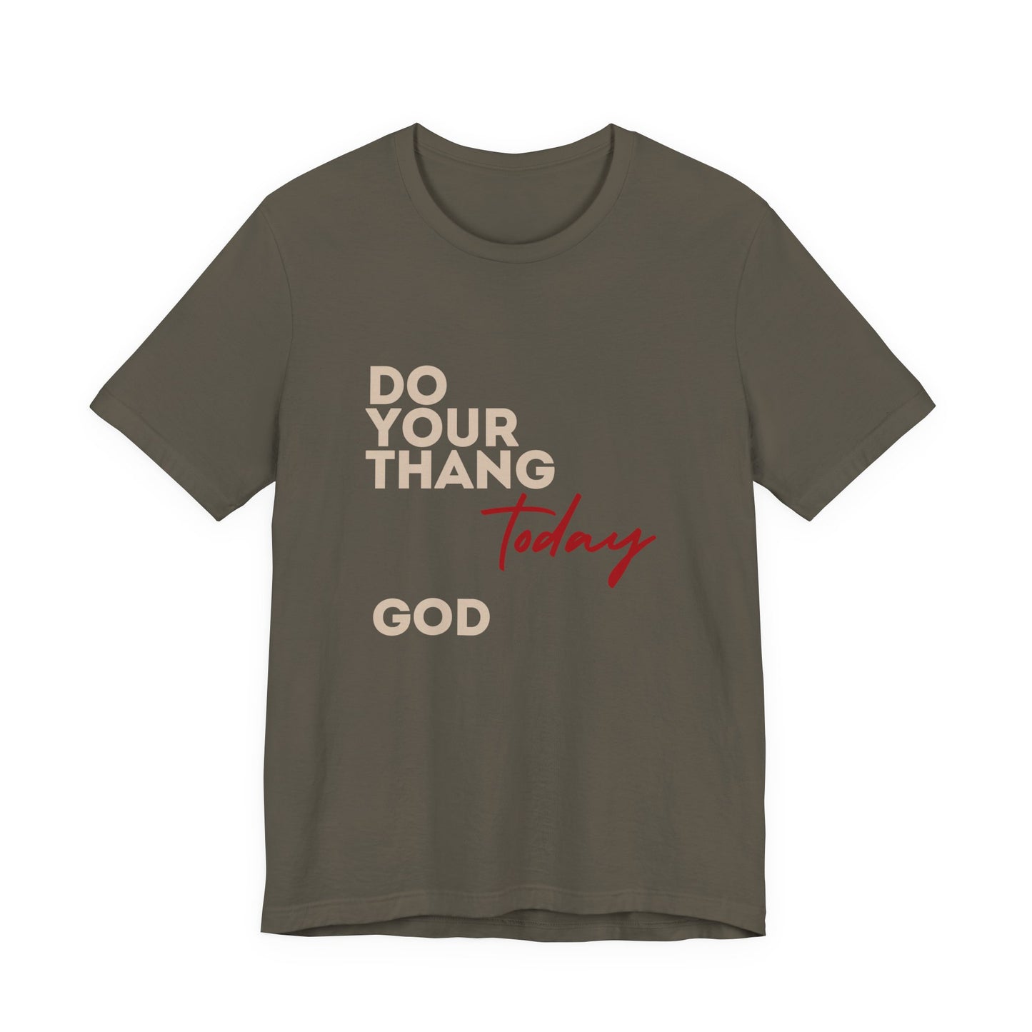 Do Your Thang God Unisex Jersey Short Sleeve Tee