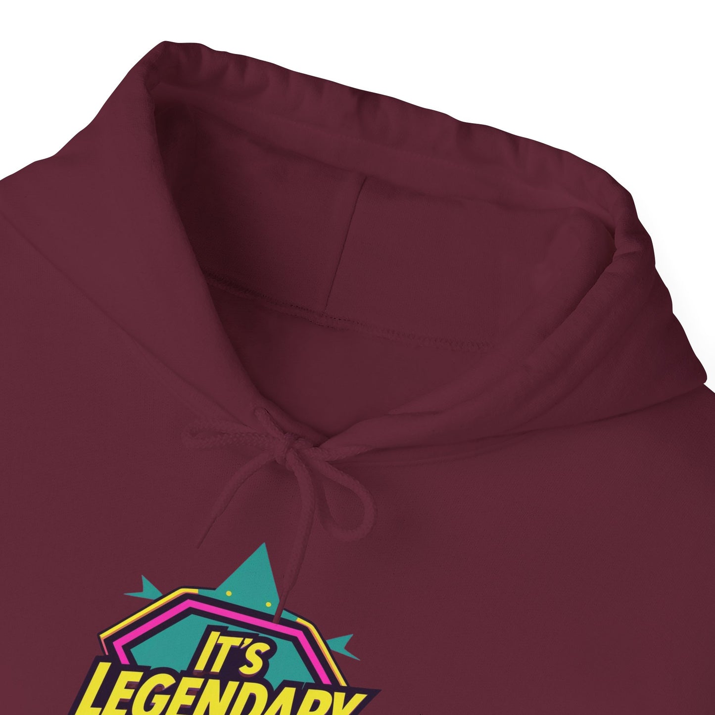 Legendary Unisex Hoodie | Funny Hooded Sweatshirt for Casual Wea