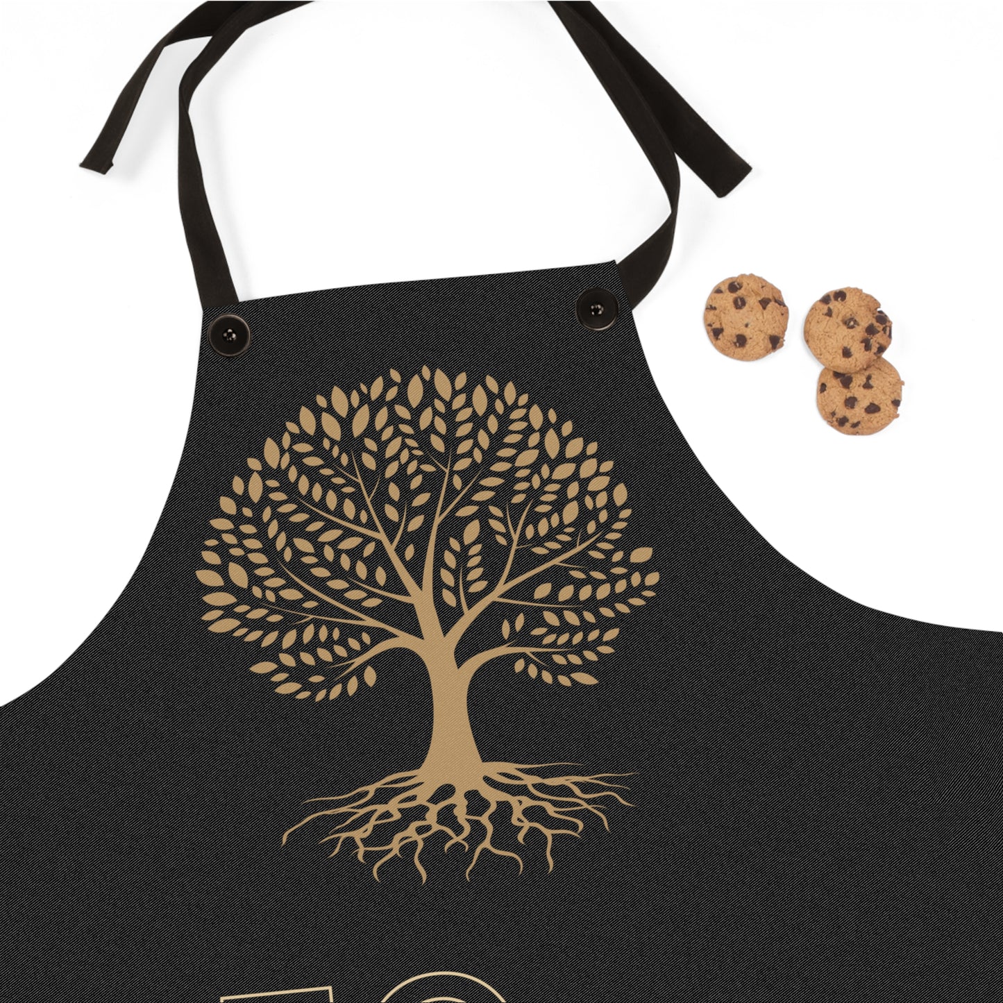 Custom Lomax Family Reunion Apron - 50 Years Celebration with Tree Design