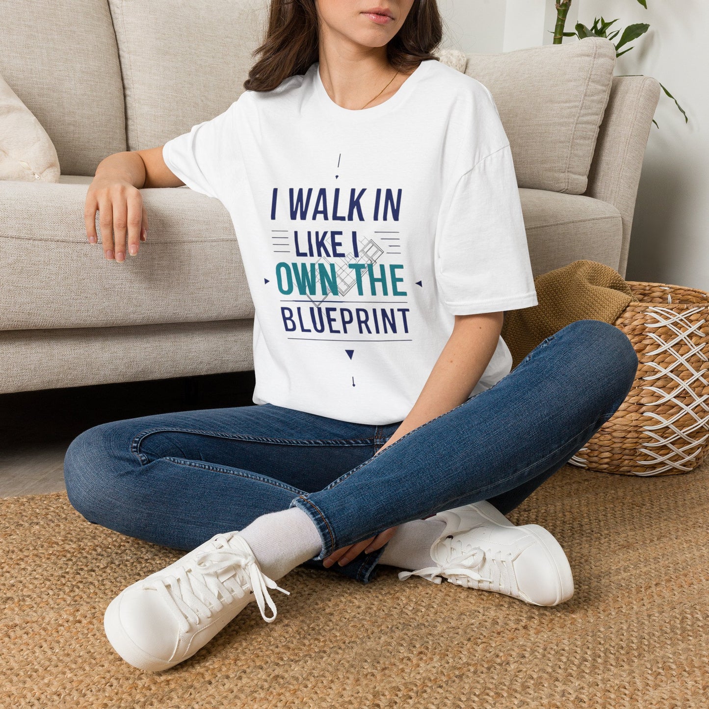 I Walk In Like I Own The Place T-Shirt — Confident Statement Tee