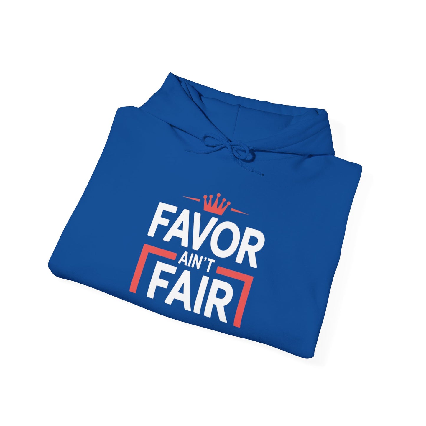 Favor Ain't Fair Hoodie – Bold Statement Graphic Pullover