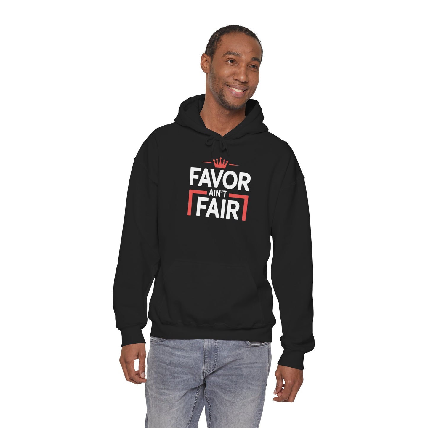 Favor Ain't Fair Hoodie – Bold Statement Graphic Pullover