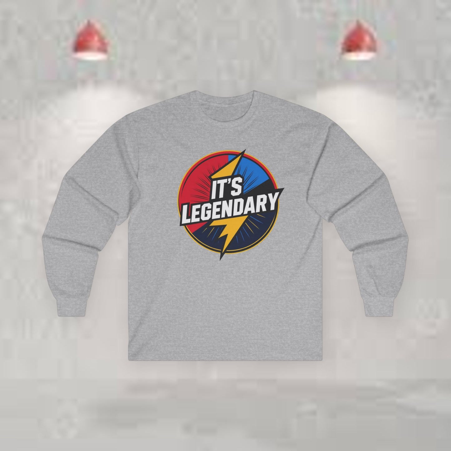 Legendary Long Sleeve Tee for Casual Days, Perfect for Gifts, Fun Celebrations, Retro Style, Everyday Wear, Unisex Design