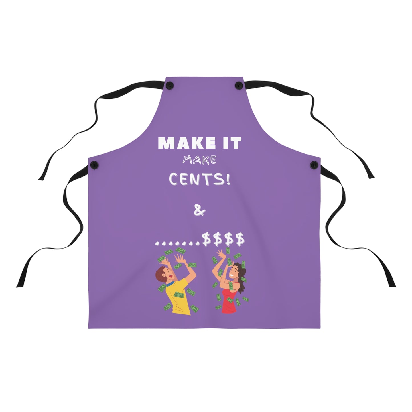 Make it Make Cents Apron (AOP)