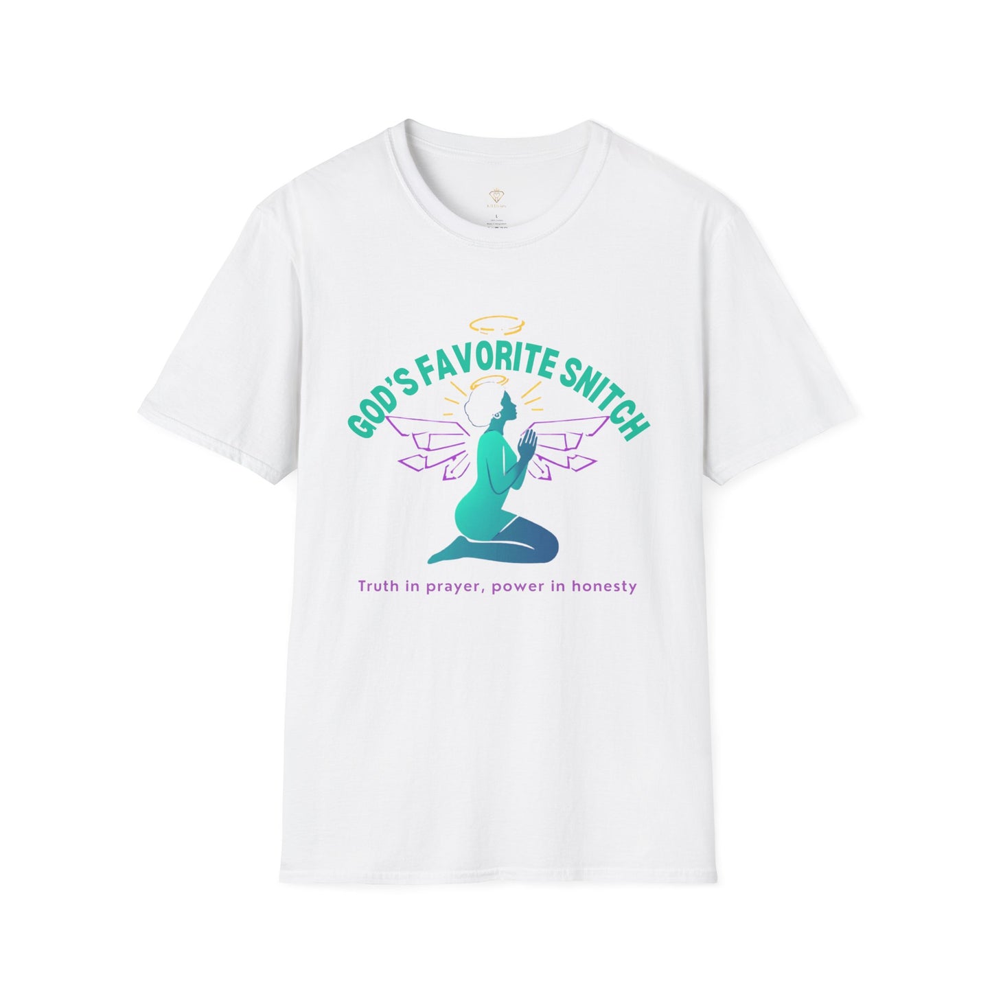 God's Favorite Snitch T-Shirt — Prayerful Faith Graphic Tee