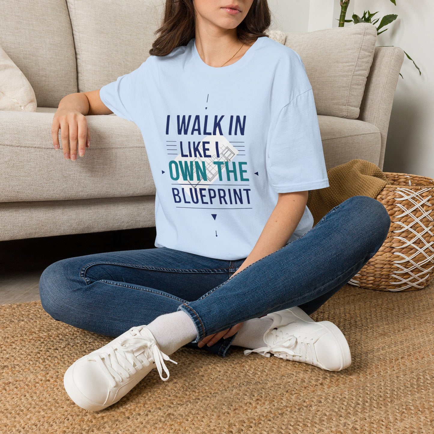 I Walk In Like I Own The Place T-Shirt — Confident Statement Tee