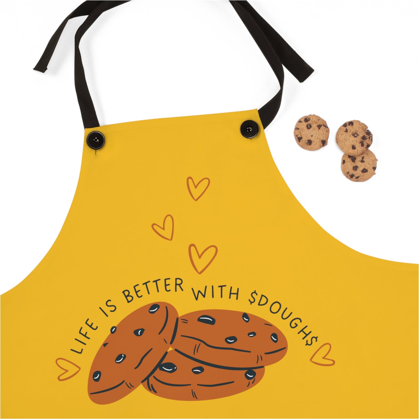 Life is Better with Dough Apron (AOP)