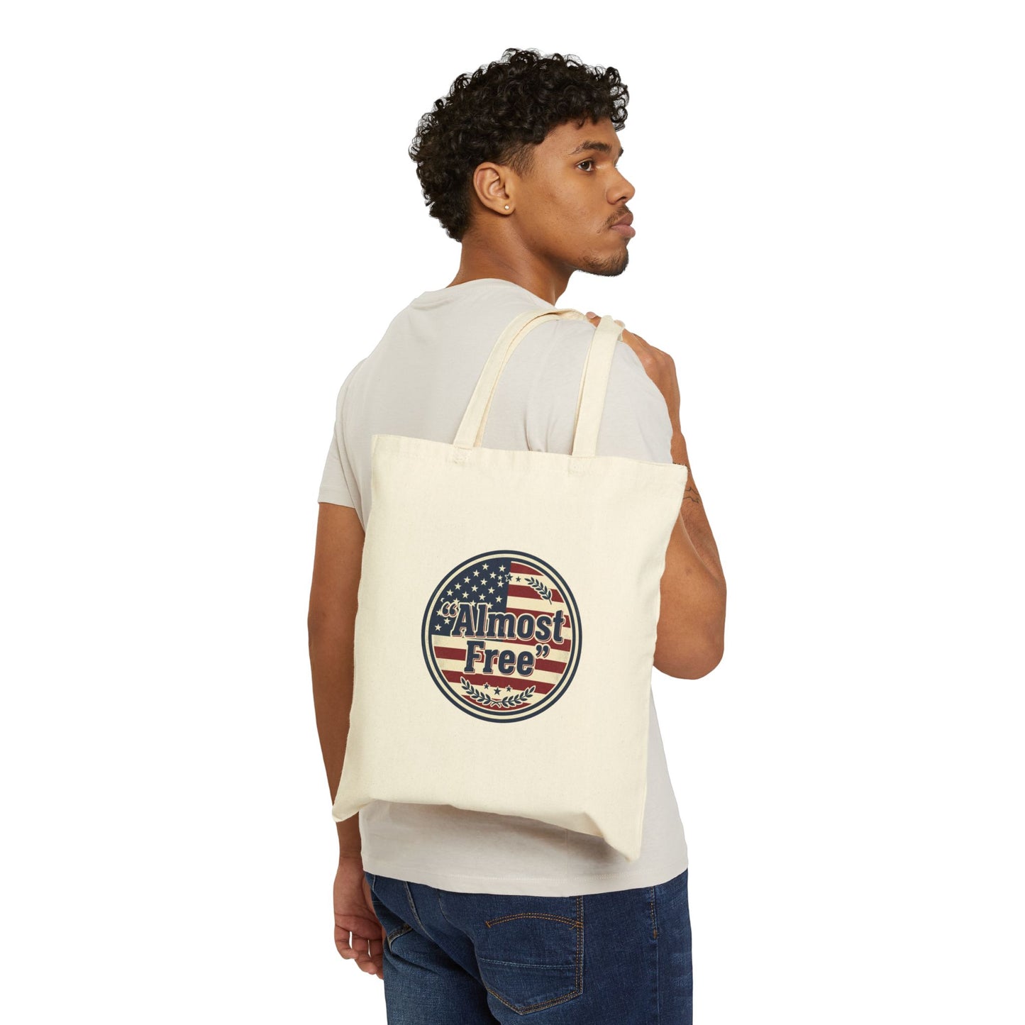 Faith & Freedom 'Almost Free' Patriotic Tote | Vintage Americana, July 4th