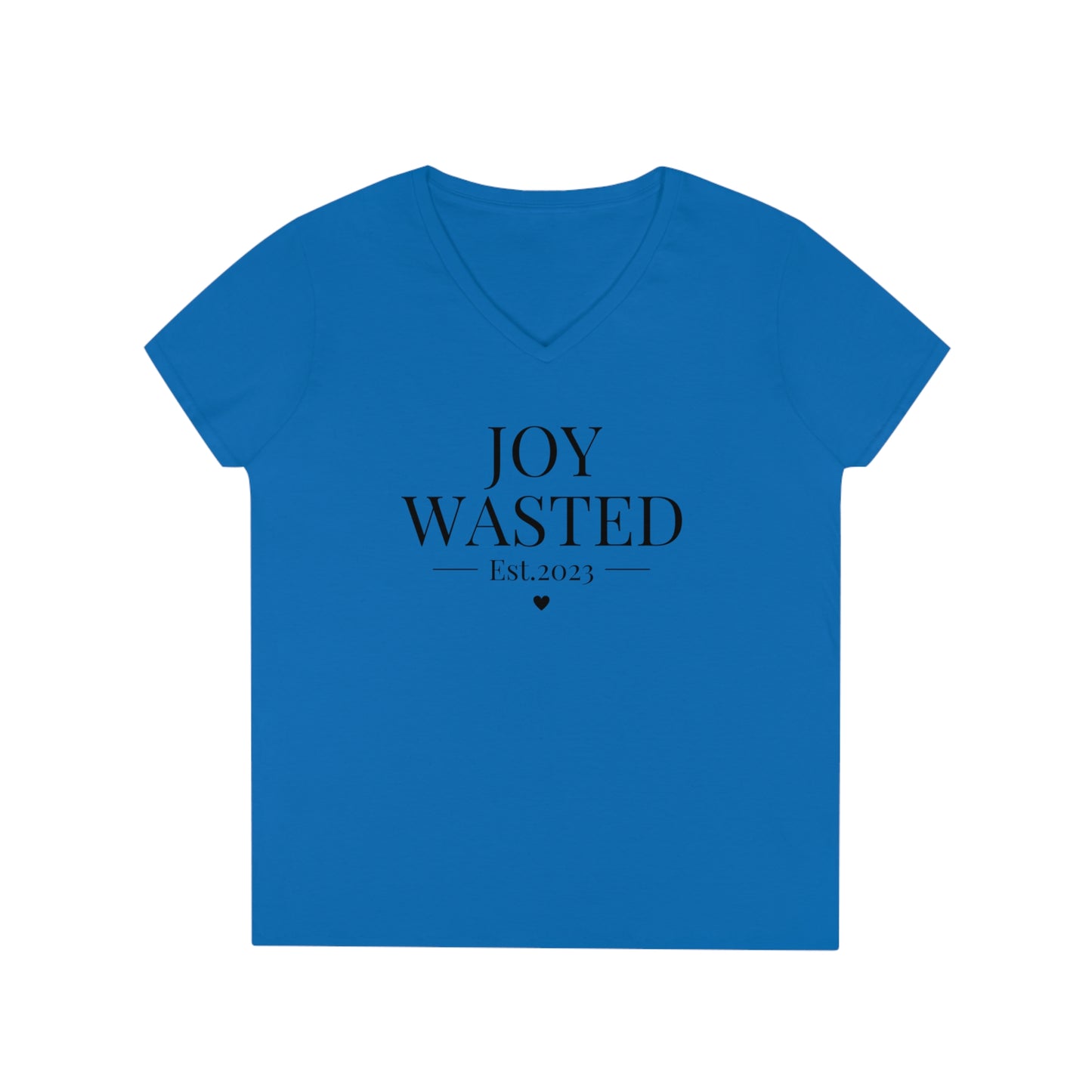 Ladies' Joy Wasted V-Neck T-Shirt