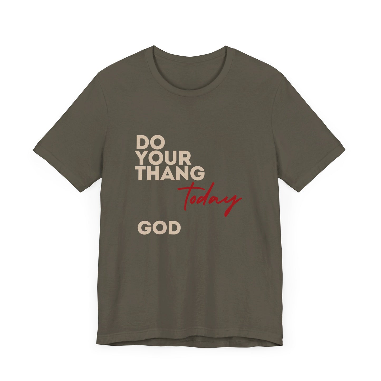 Do Your Thang God Unisex Jersey Short Sleeve Tee