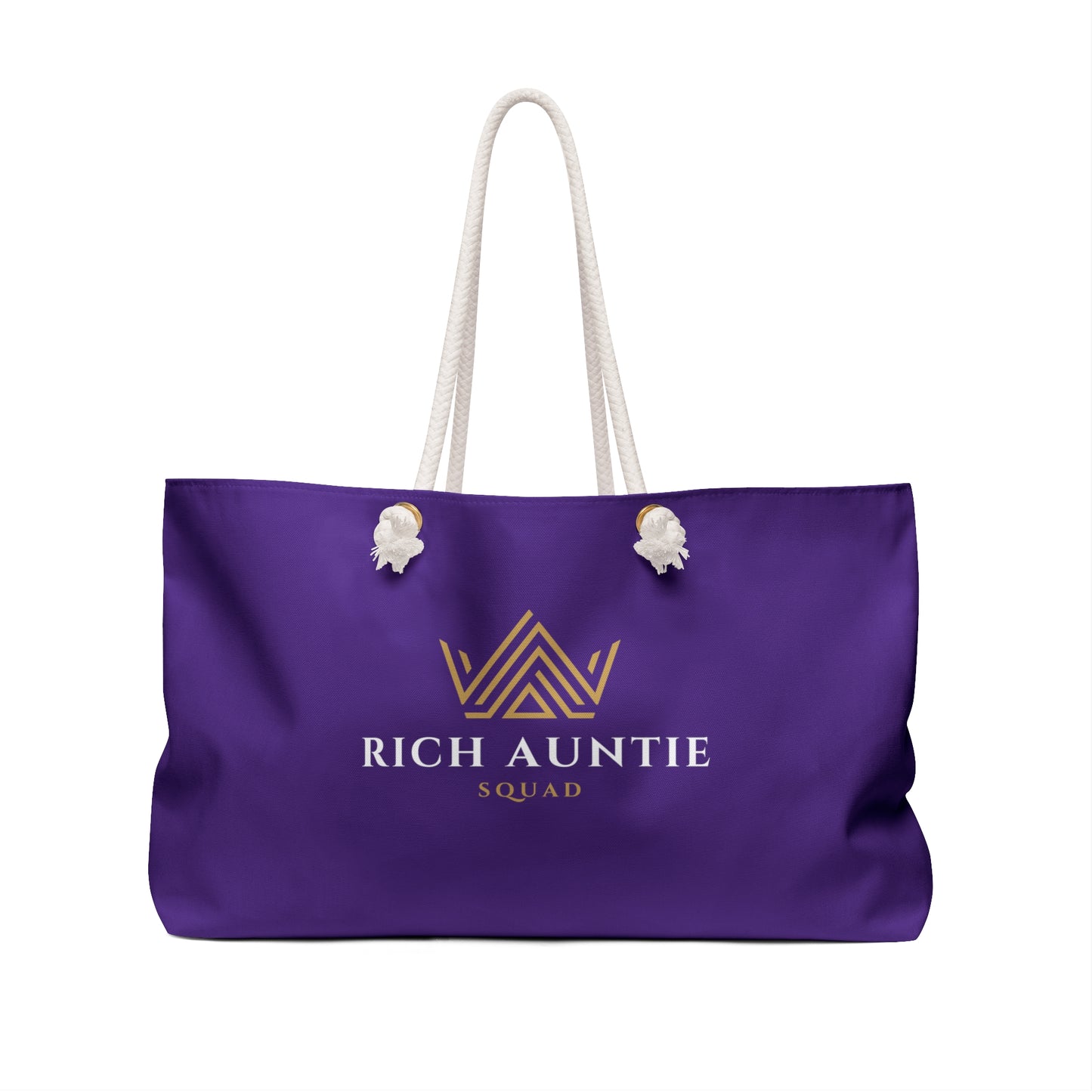 Rich Auntie Squad Signature Brand- Weekender Bag