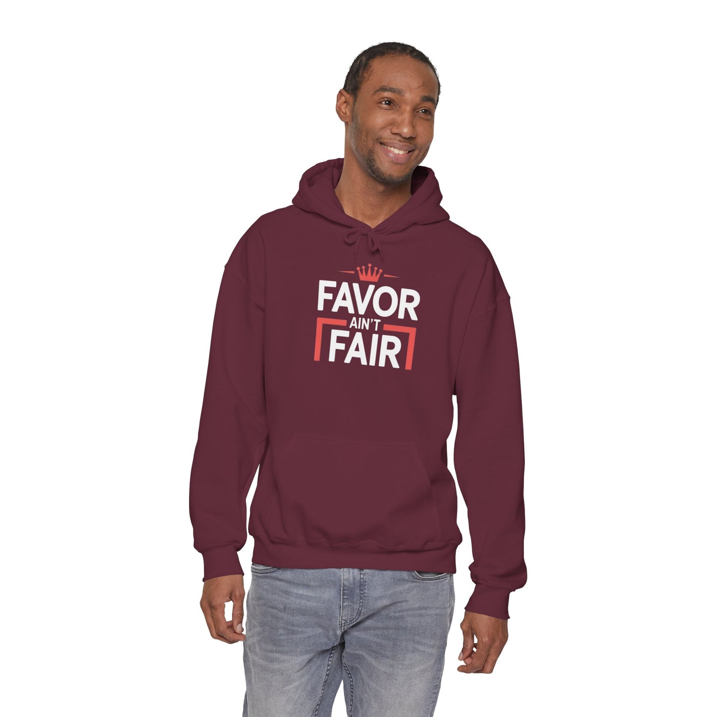 Favor Ain't Fair Hoodie – Bold Statement Graphic Pullover