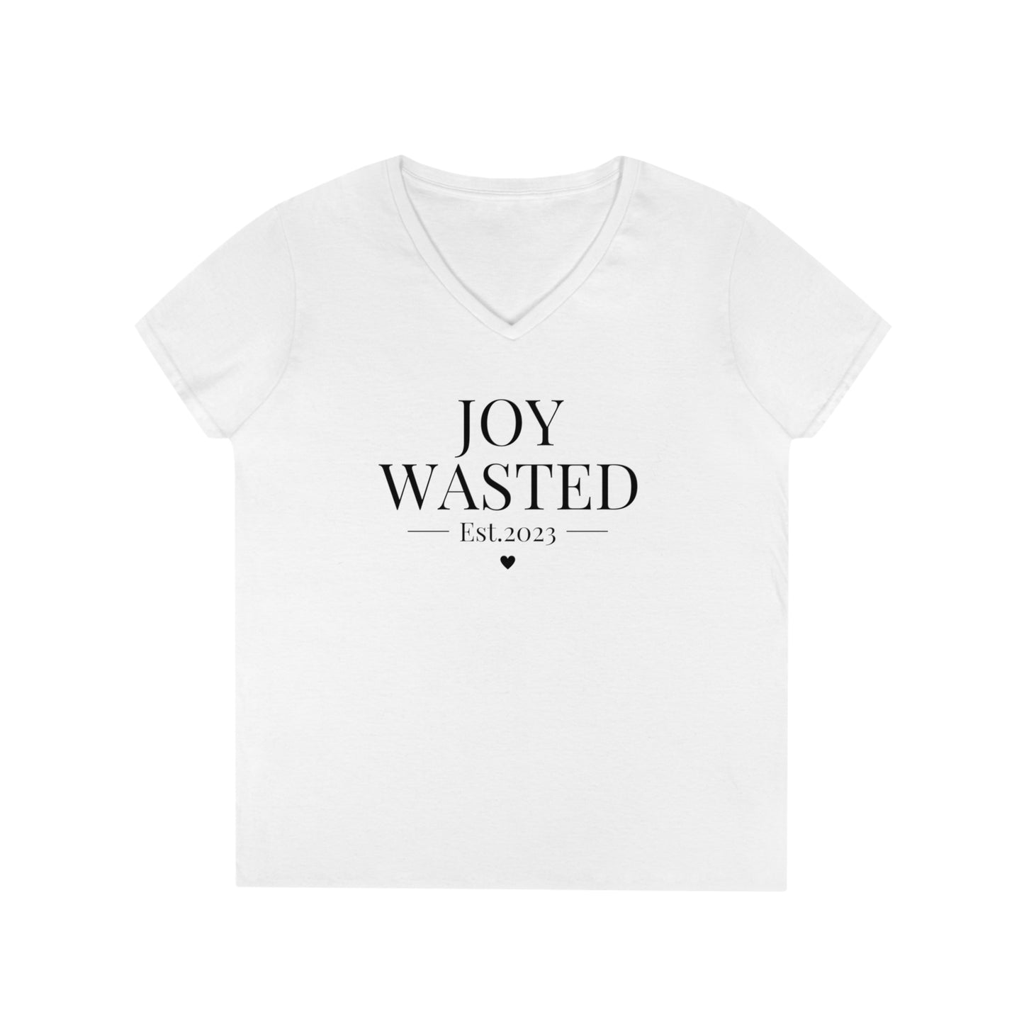 Ladies' Joy Wasted V-Neck T-Shirt