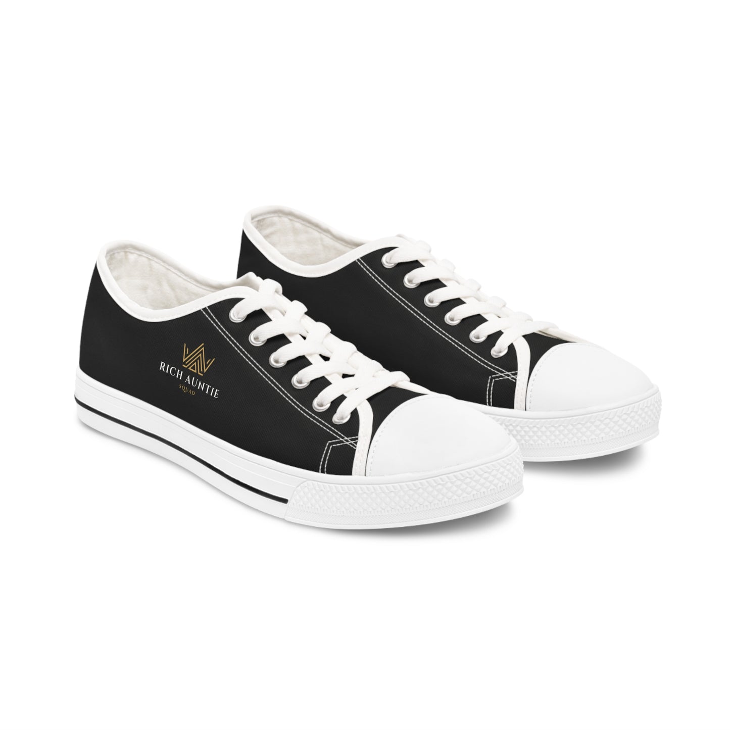 Rich Auntie Squad : Women's Low Top Sneakers