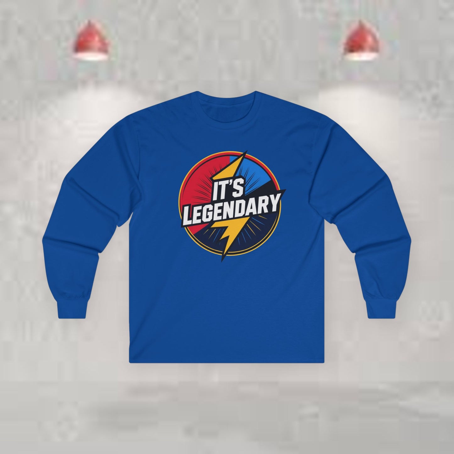 Legendary Long Sleeve Tee for Casual Days, Perfect for Gifts, Fun Celebrations, Retro Style, Everyday Wear, Unisex Design