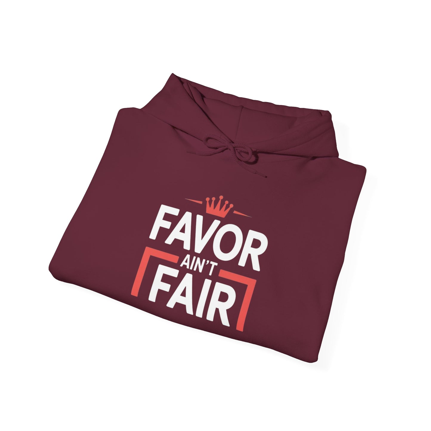 Favor Ain't Fair Hoodie – Bold Statement Graphic Pullover