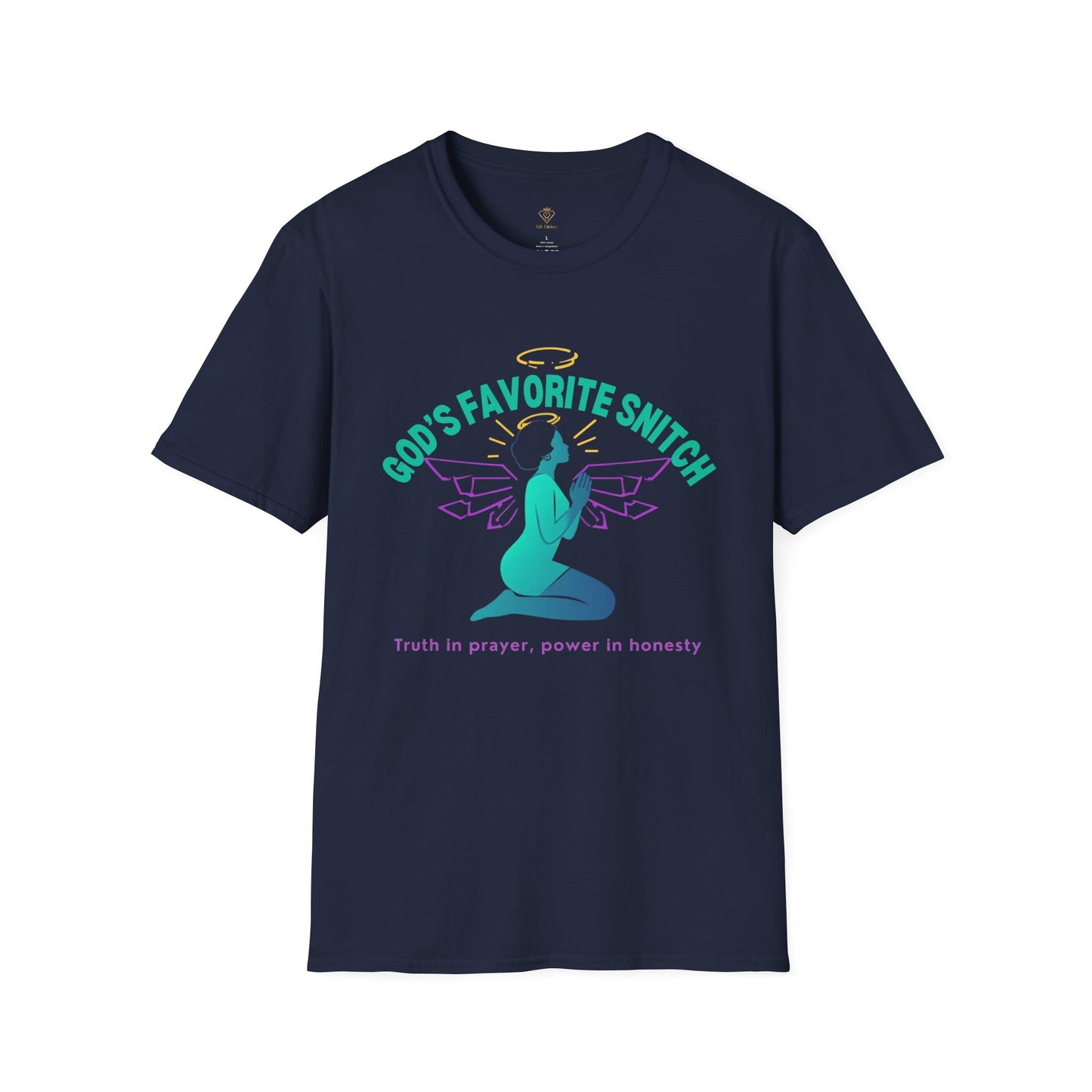 God's Favorite Snitch T-Shirt — Prayerful Faith Graphic Tee