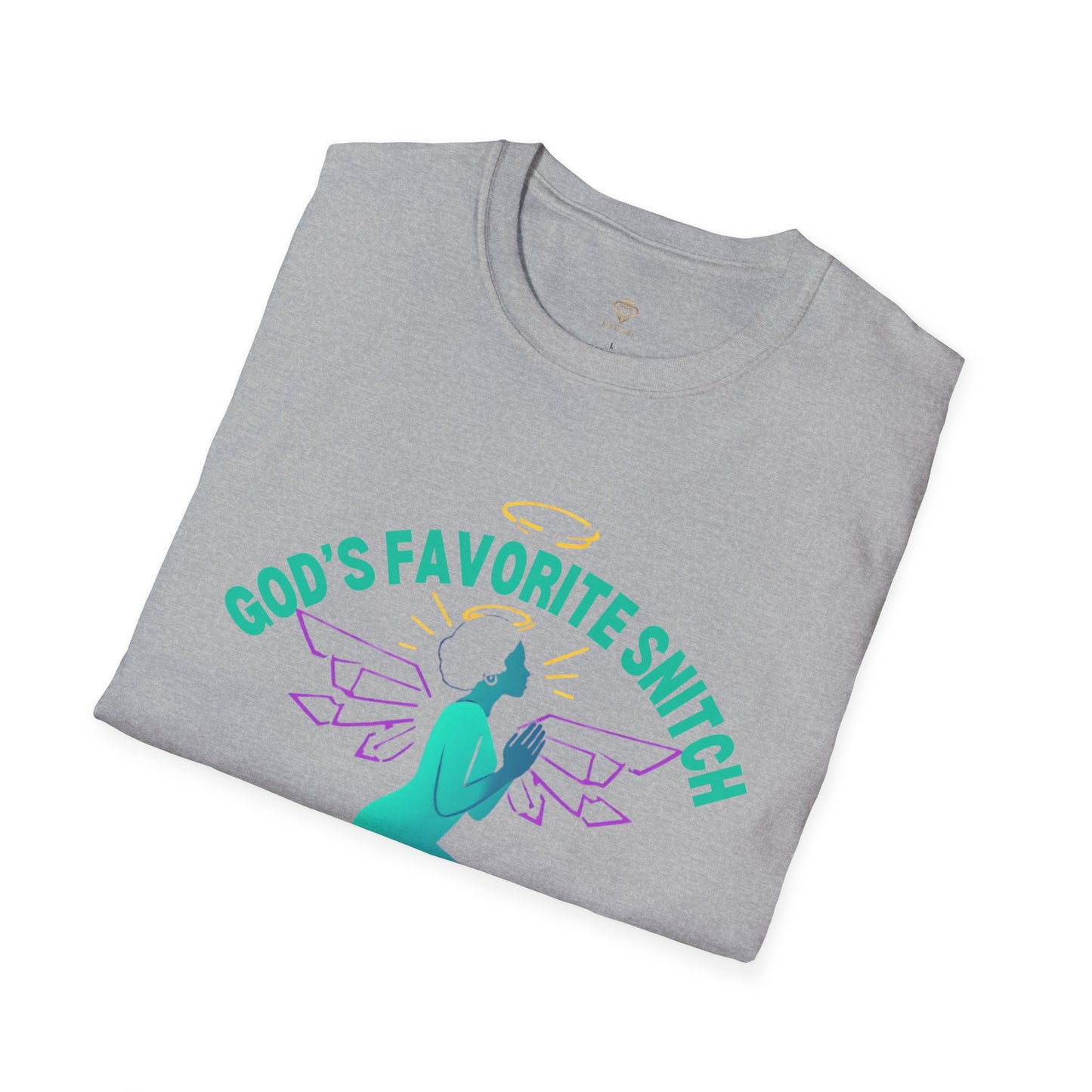 God's Favorite Snitch T-Shirt — Prayerful Faith Graphic Tee