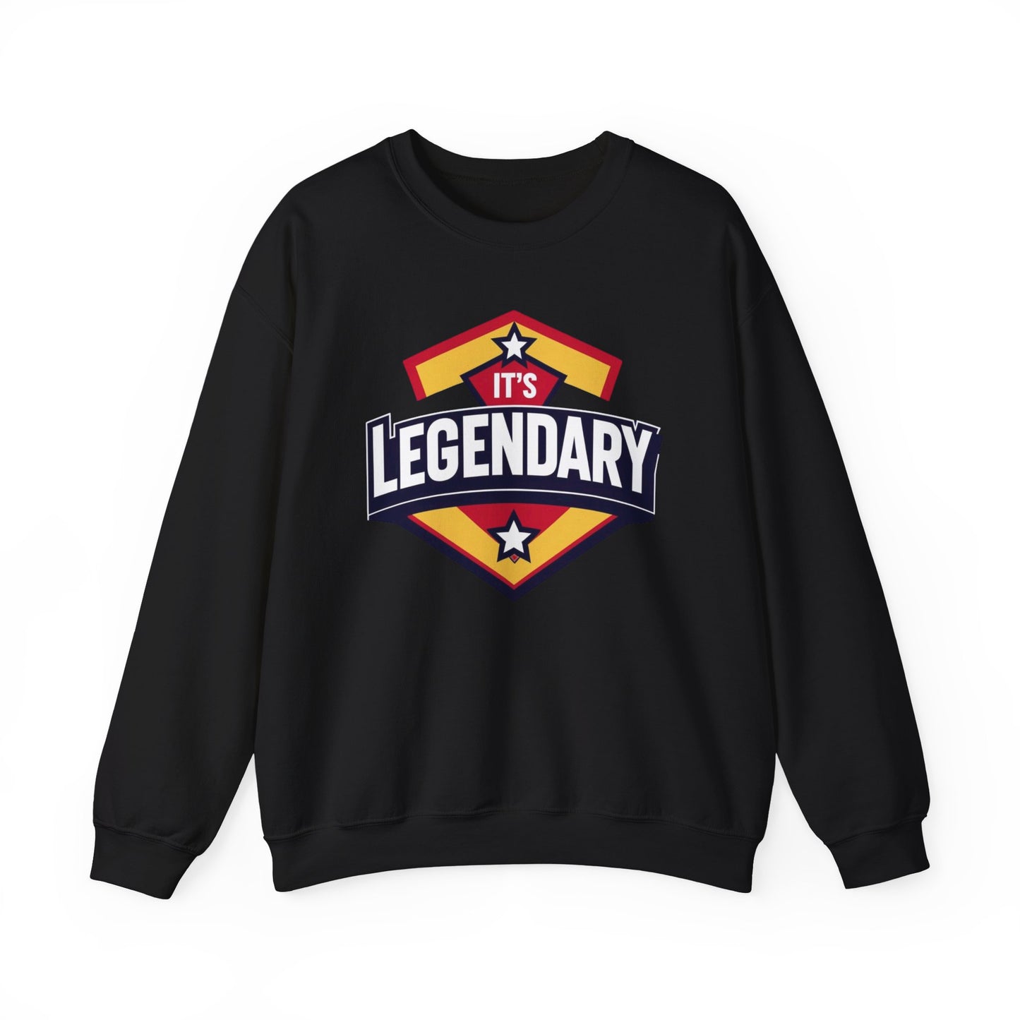 Legendary Crewneck Sweatshirt, Cozy Unisex Sweater, Gift for Him/Her, Casual Tee, Perfect for Sports, Birthday & Everyday Wear