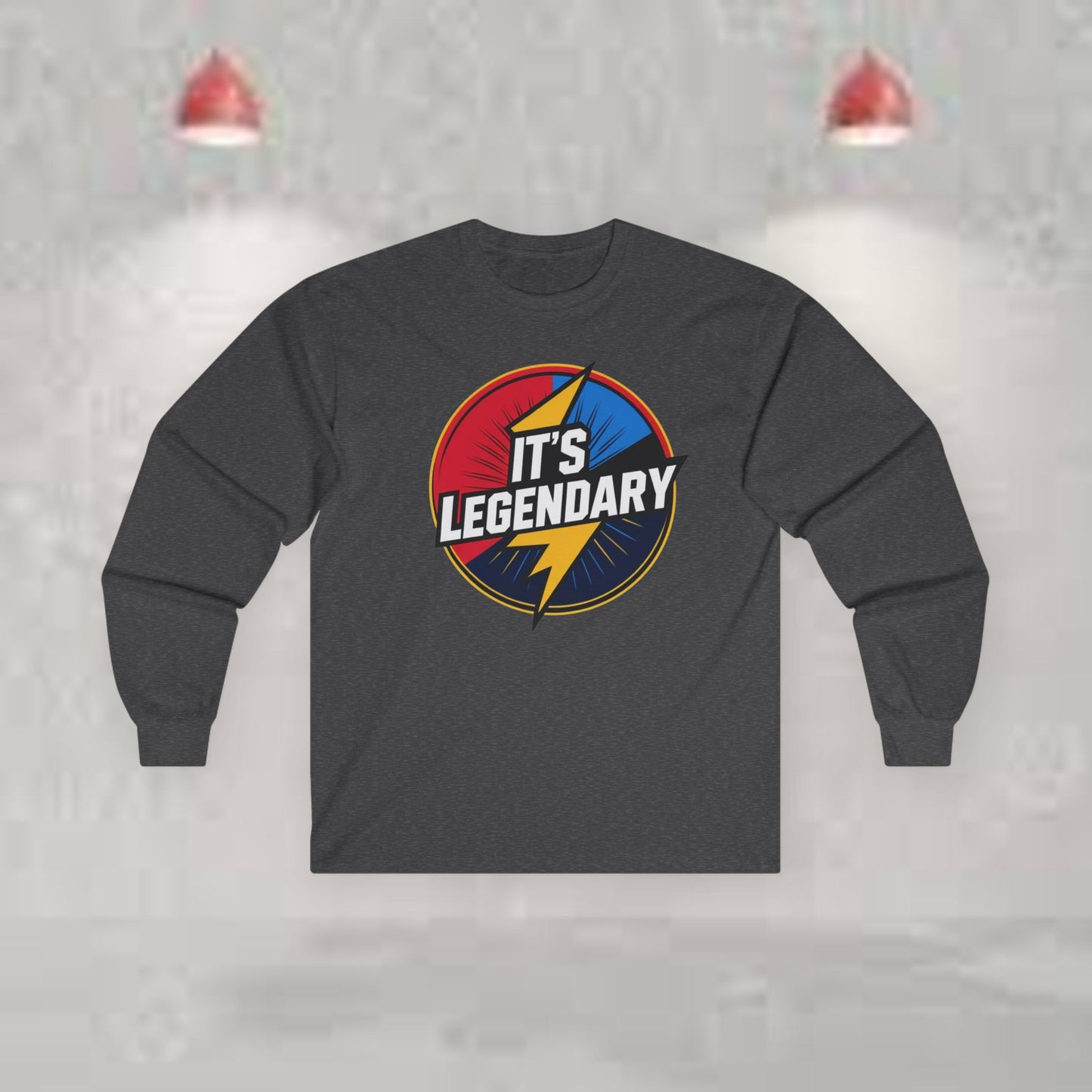 Legendary Long Sleeve Tee for Casual Days, Perfect for Gifts, Fun Celebrations, Retro Style, Everyday Wear, Unisex Design