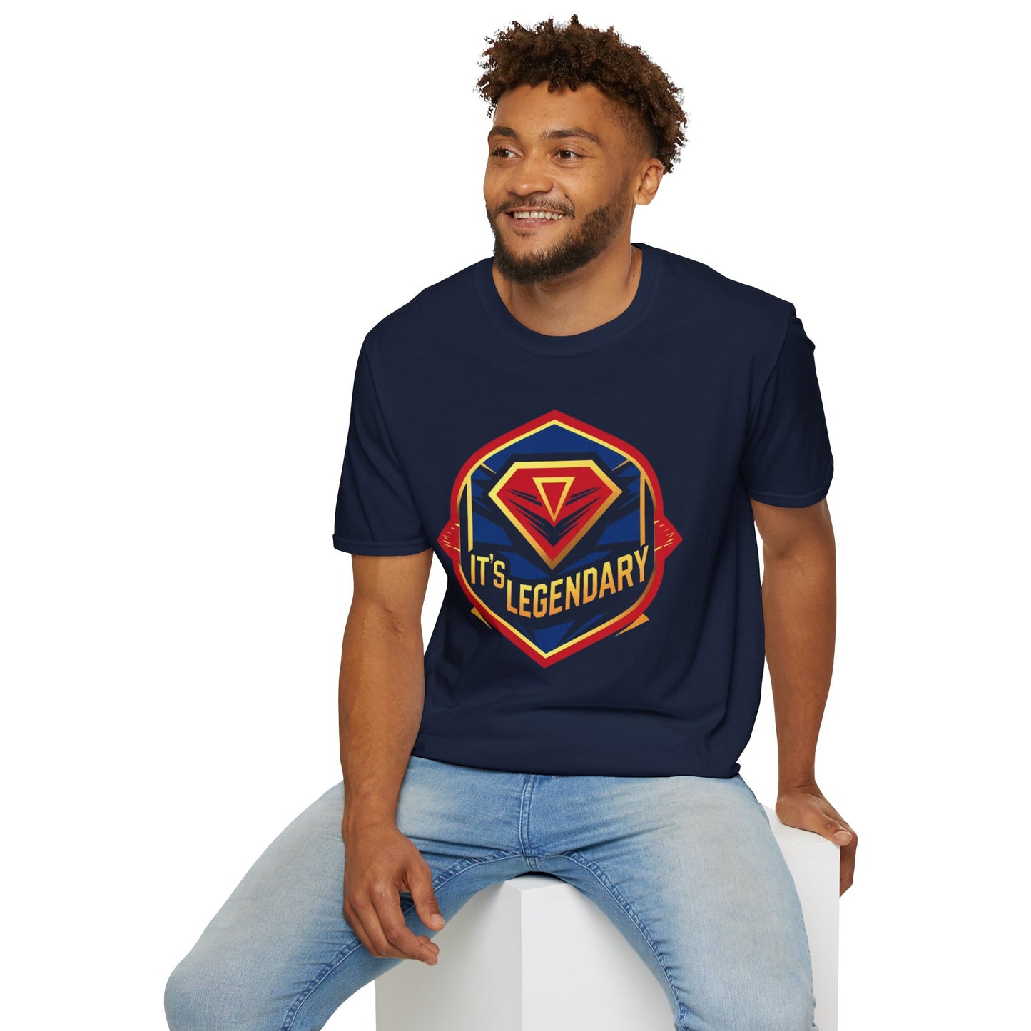 Legendary Unisex Softstyle T-Shirt - Perfect for Superhero Lovers, Anniversaries, Birthdays, or Everyday Wear, Comic Gift, Casual Tee, [...]
