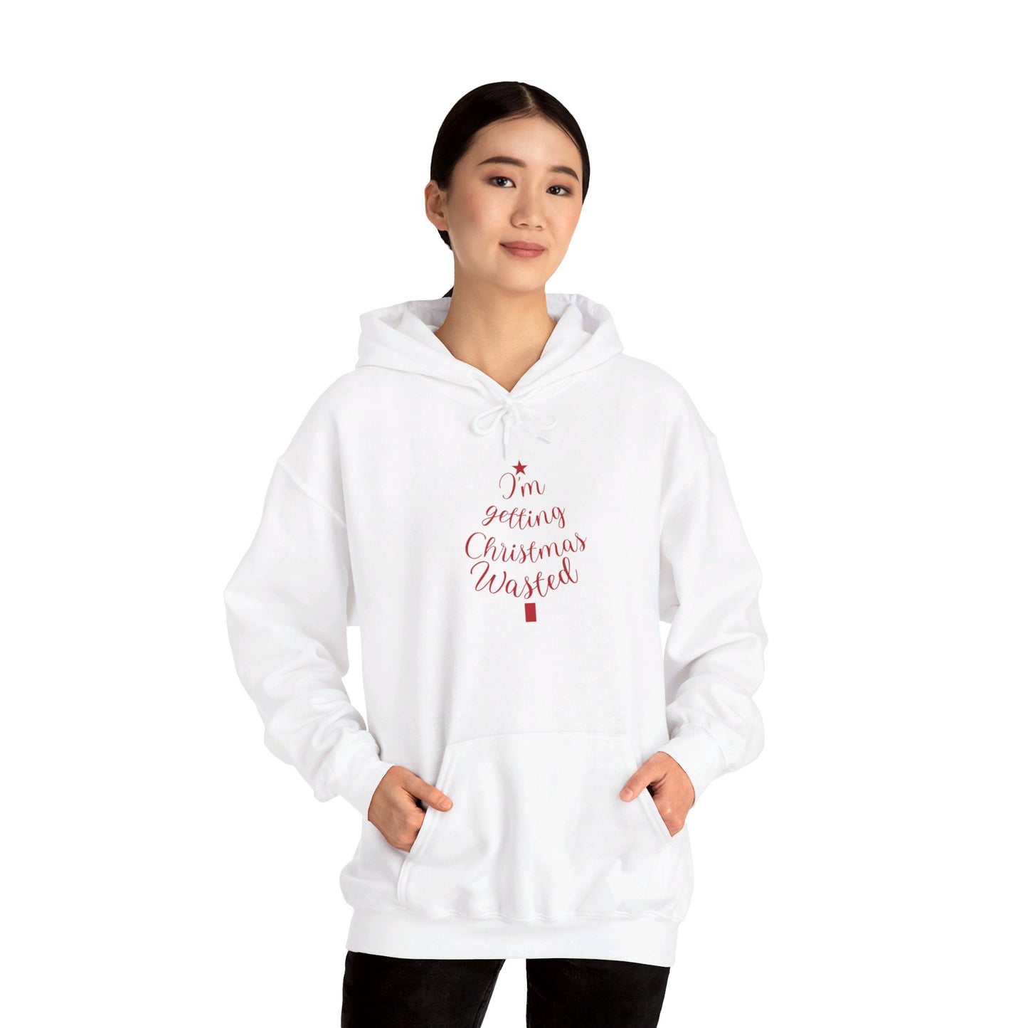 Christmas Wasted - Unisex Heavy Blend™ Hooded Sweatshirt