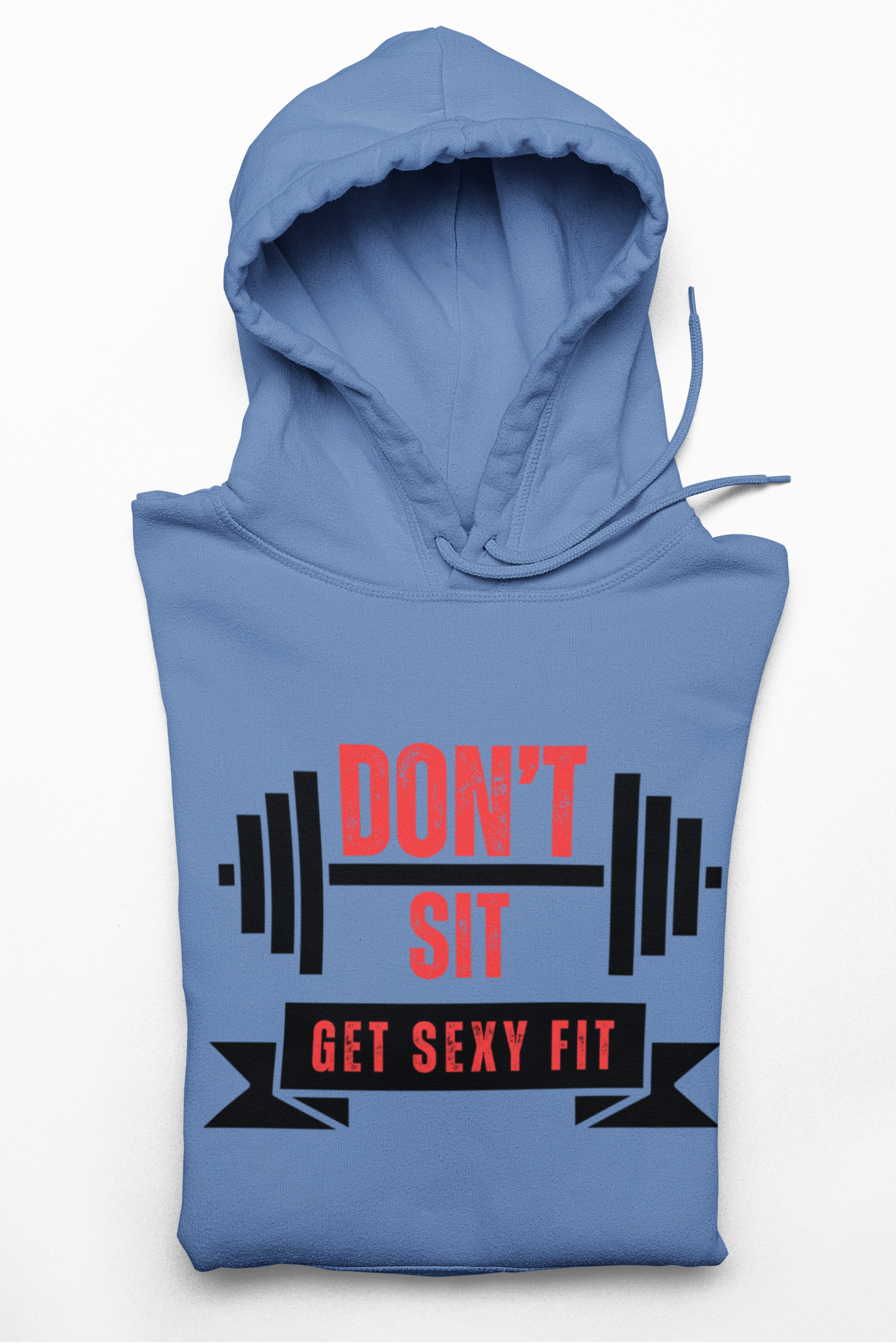 Motivational Fitness Hoodie, Workout Gear, Gym Apparel, Funny Sweatshirt, Activewear Gift, Stylish Unisex Clothing