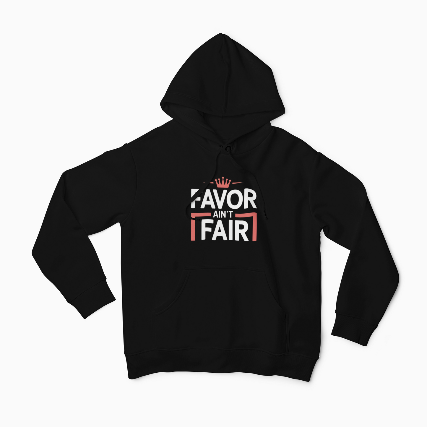 Favor Ain't Fair Hoodie – Bold Statement Graphic Pullover